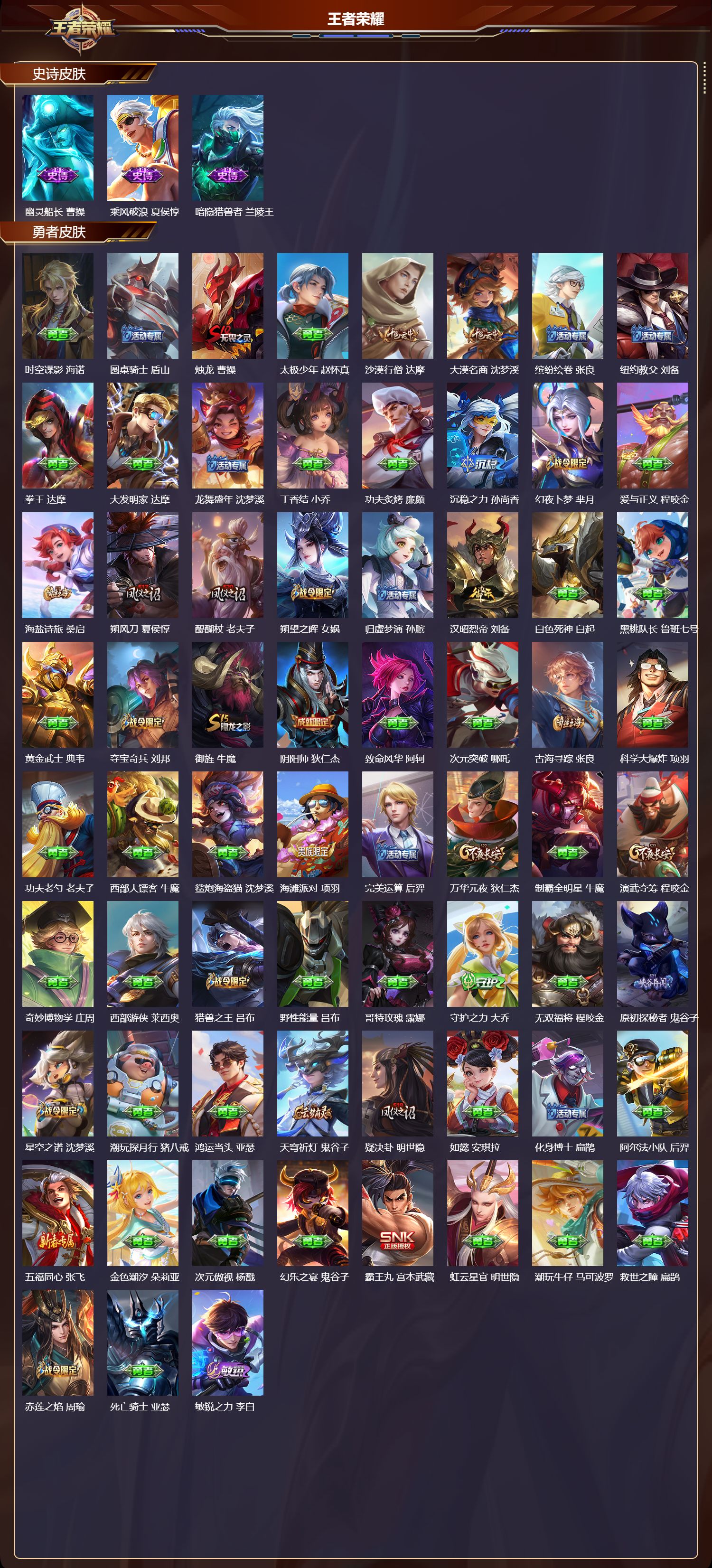 WZQM478123王者荣耀账号详情图5