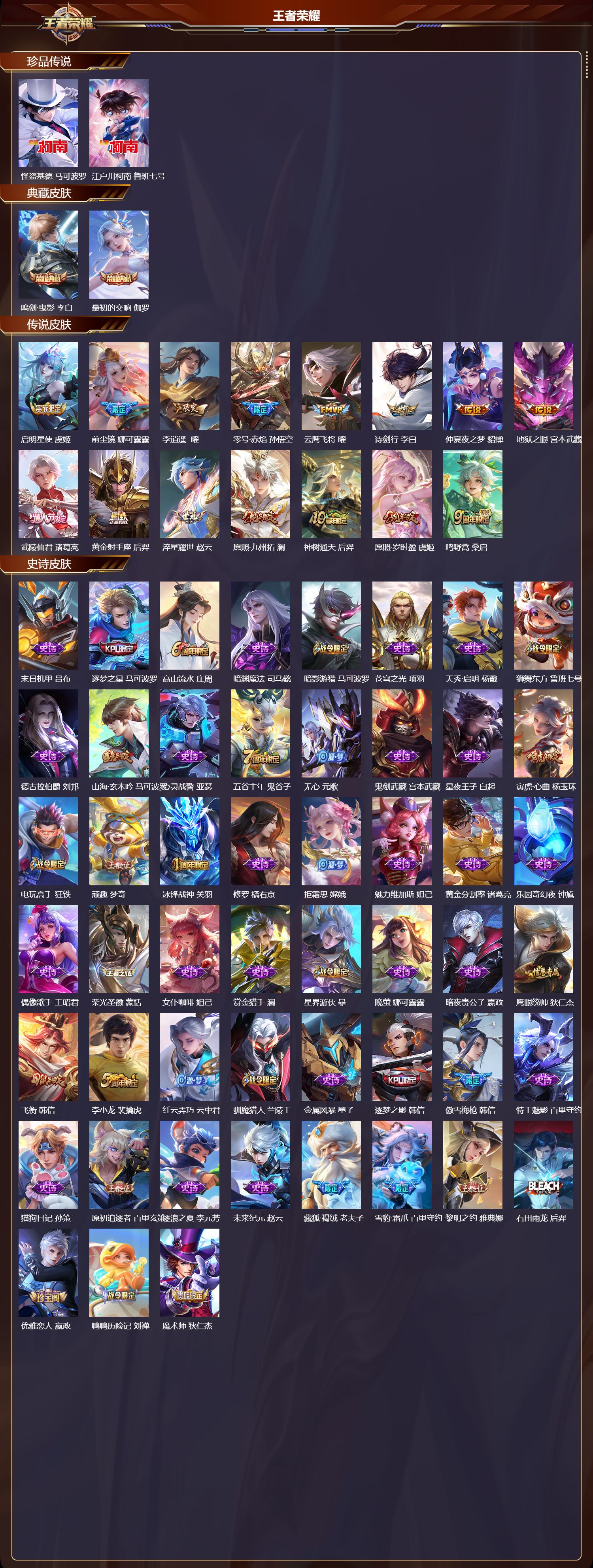 WZCMW478131王者荣耀账号详情图6