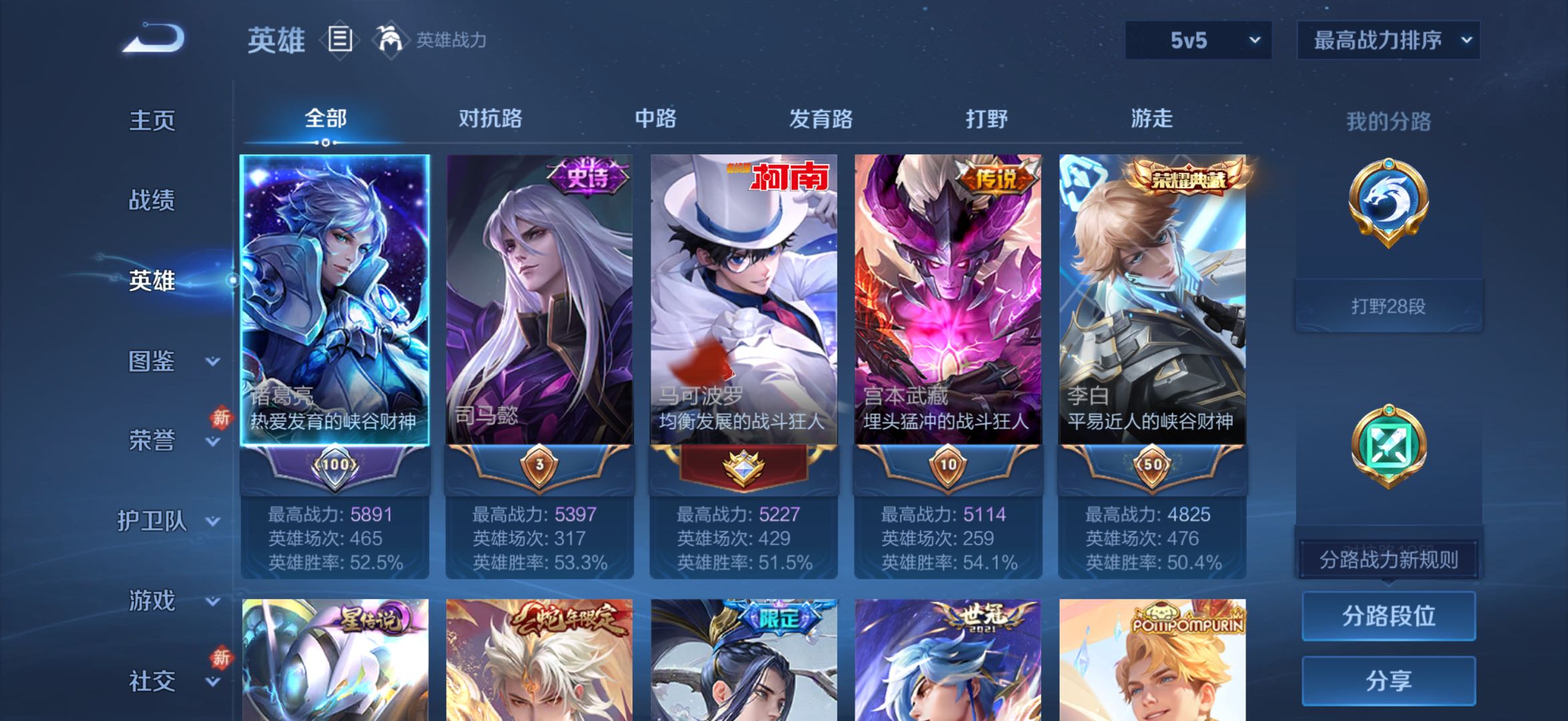 WZCMW478131王者荣耀账号详情图5