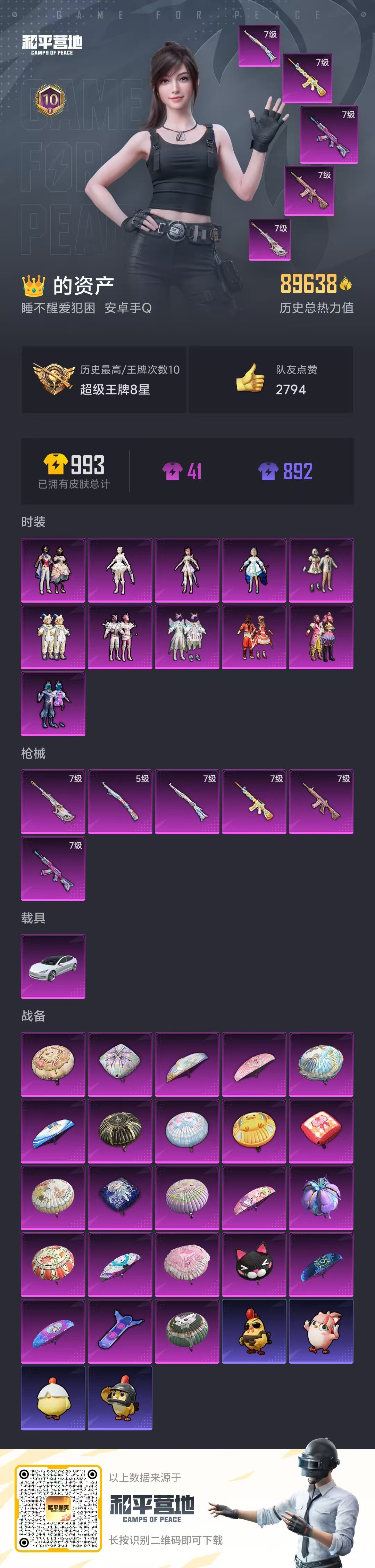 HPCMW441061和平精英账号详情图4