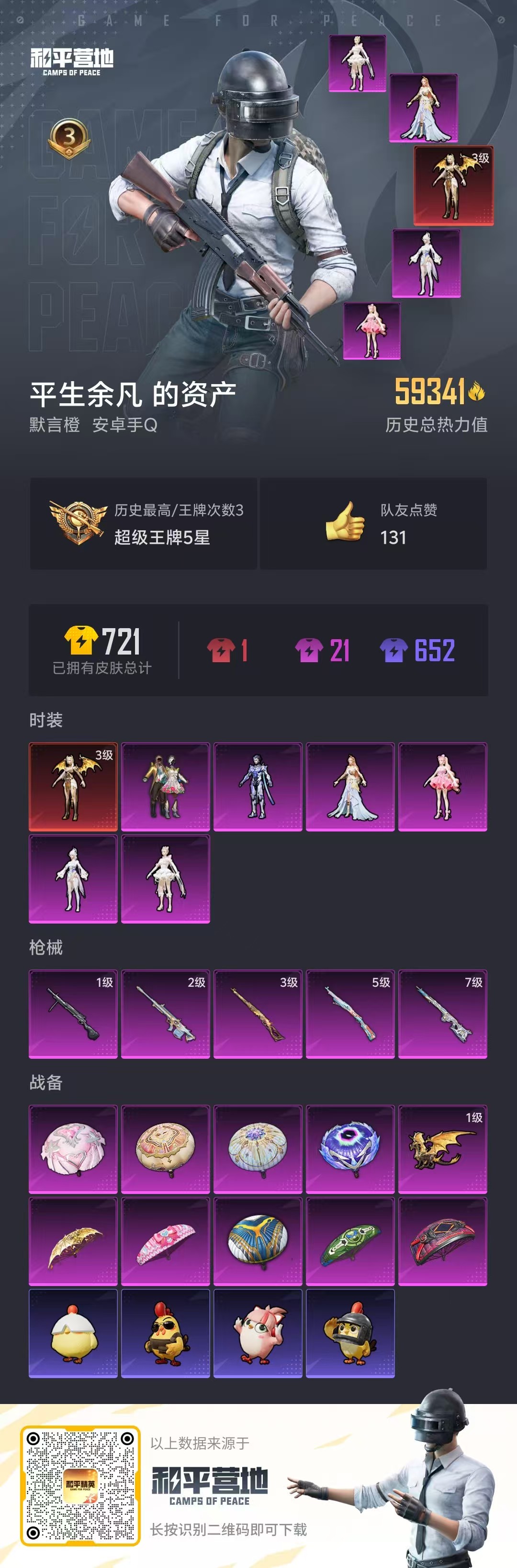 HPCMW441152和平精英账号详情图3