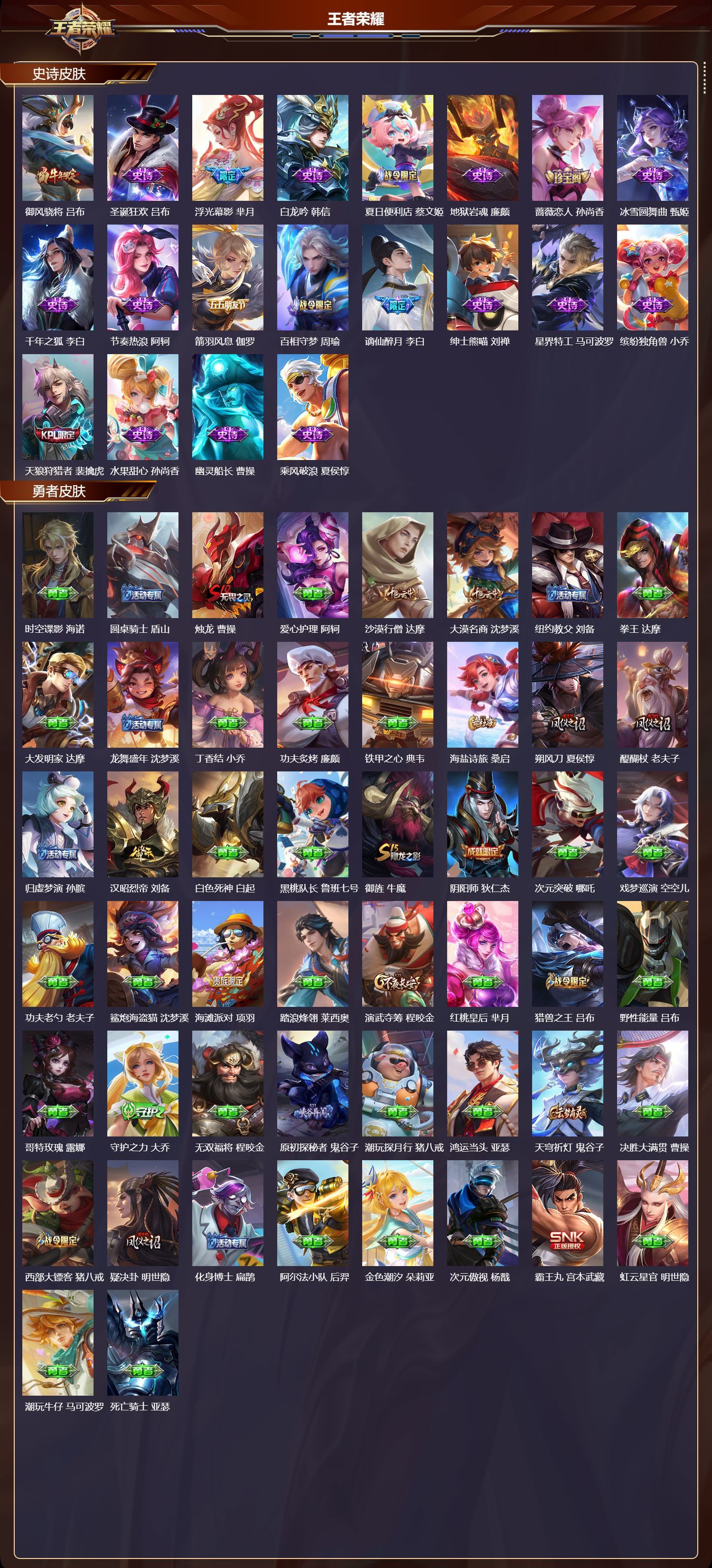 WZQM480888王者荣耀账号详情图4 WZQM480888王者荣耀账号详情图4