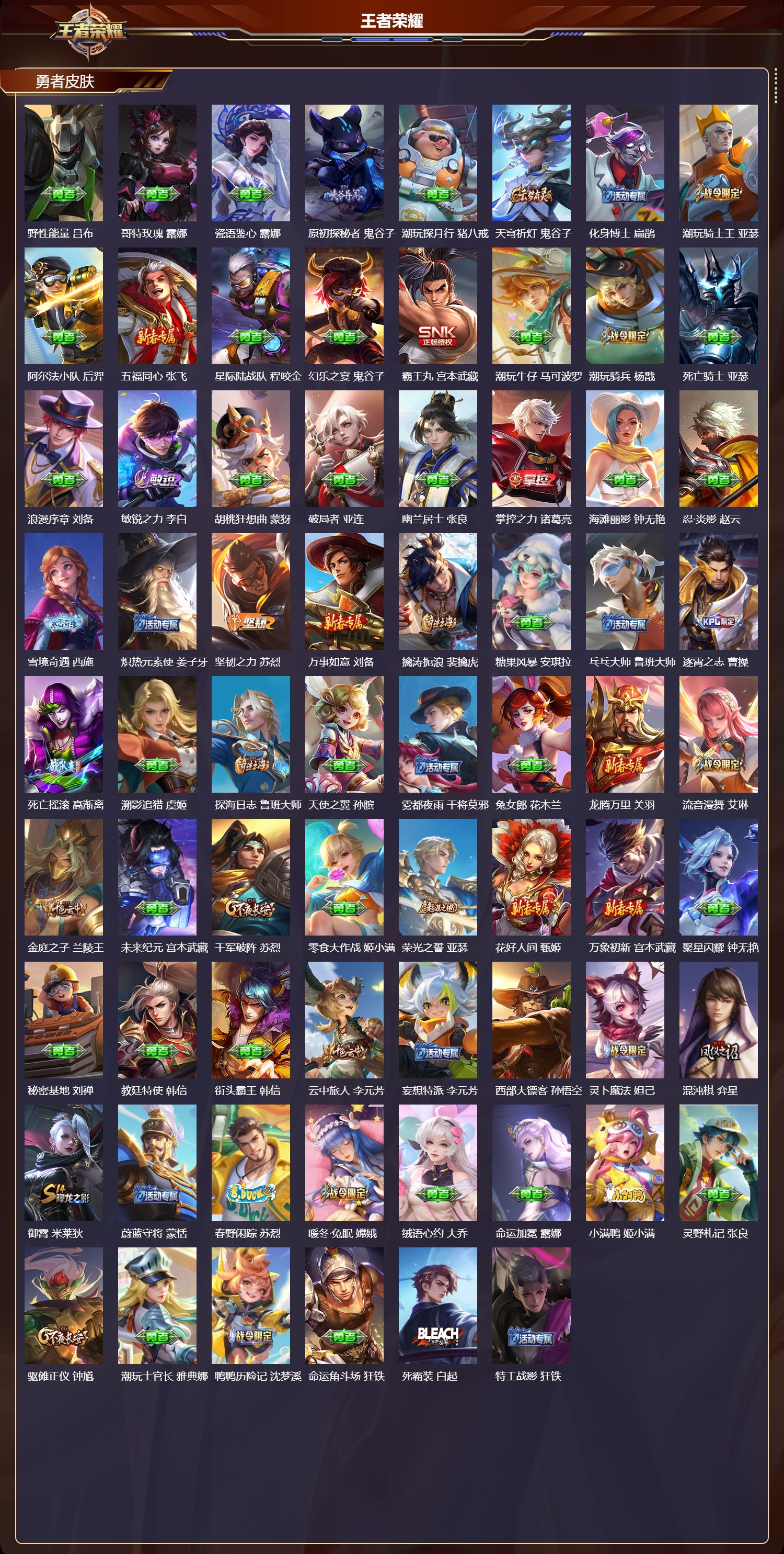 WZCMW478207王者荣耀账号详情图8