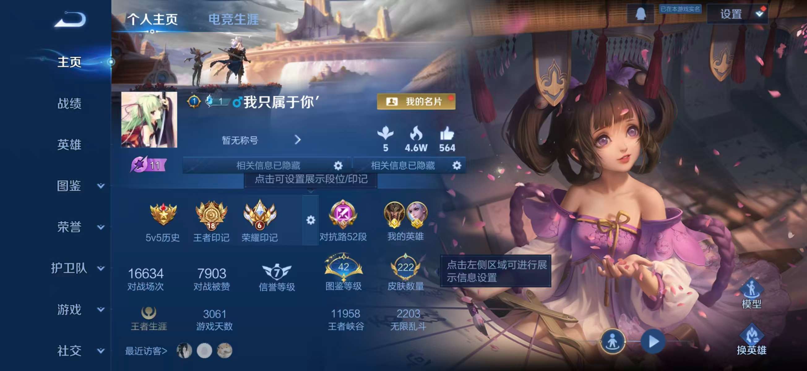 WZCMW478330王者荣耀账号详情图2 WZCMW478330王者荣耀账号详情图2