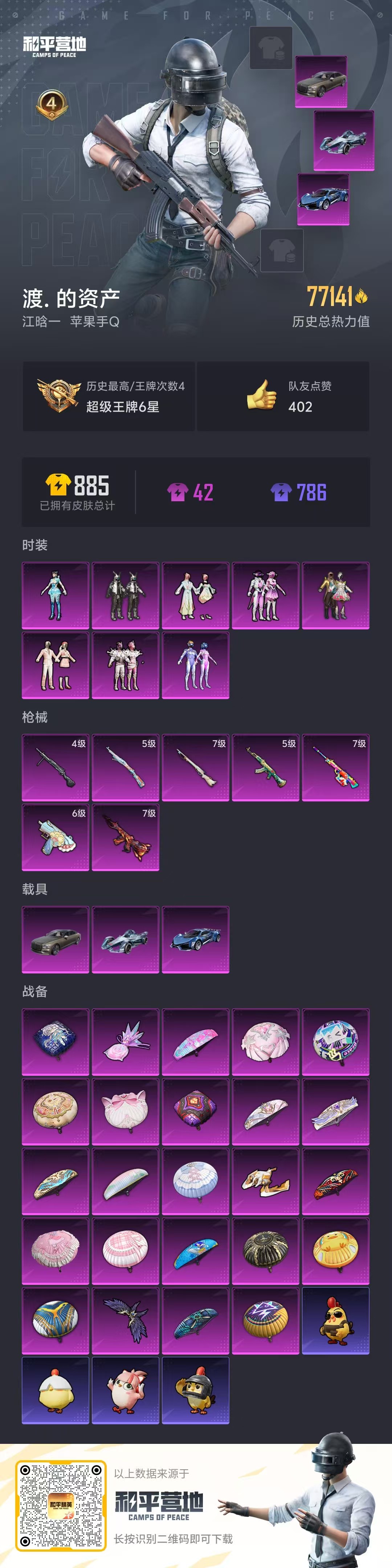 HPCMW441063和平精英账号详情图3