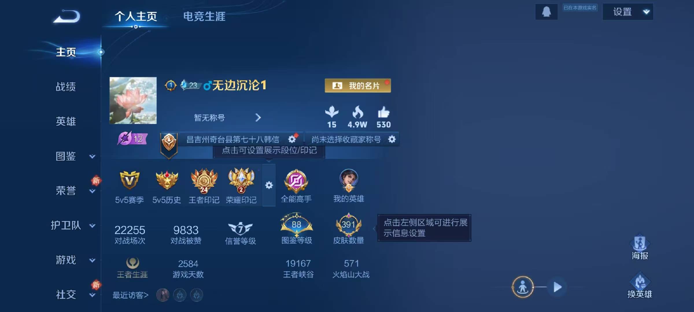 WZCMW480976王者荣耀账号详情图2