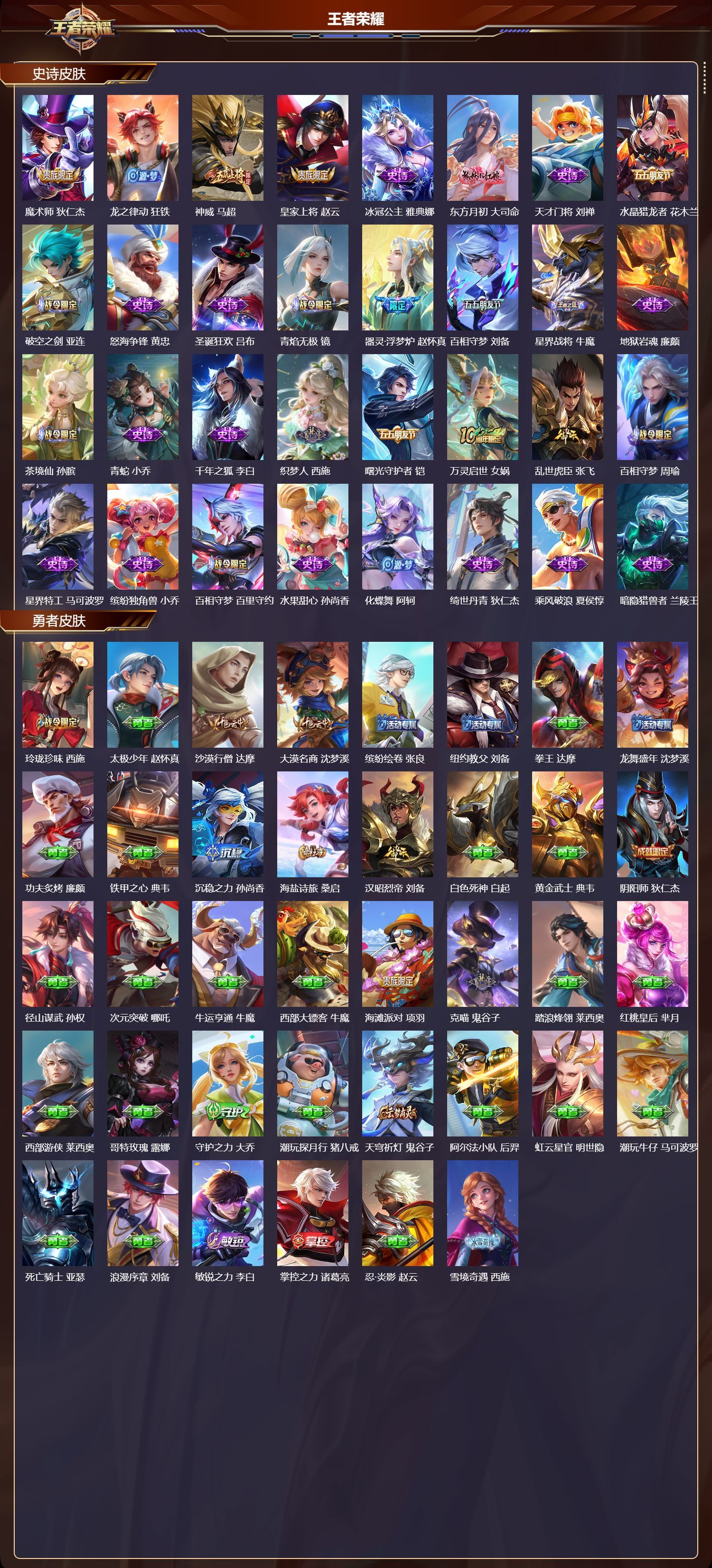 WZQM484183王者荣耀账号详情图4 WZQM484183王者荣耀账号详情图4