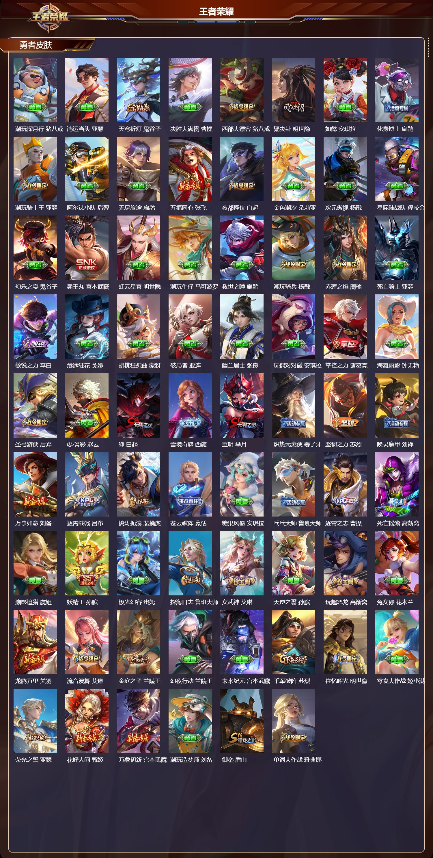 WZCMW480925王者荣耀账号详情图10