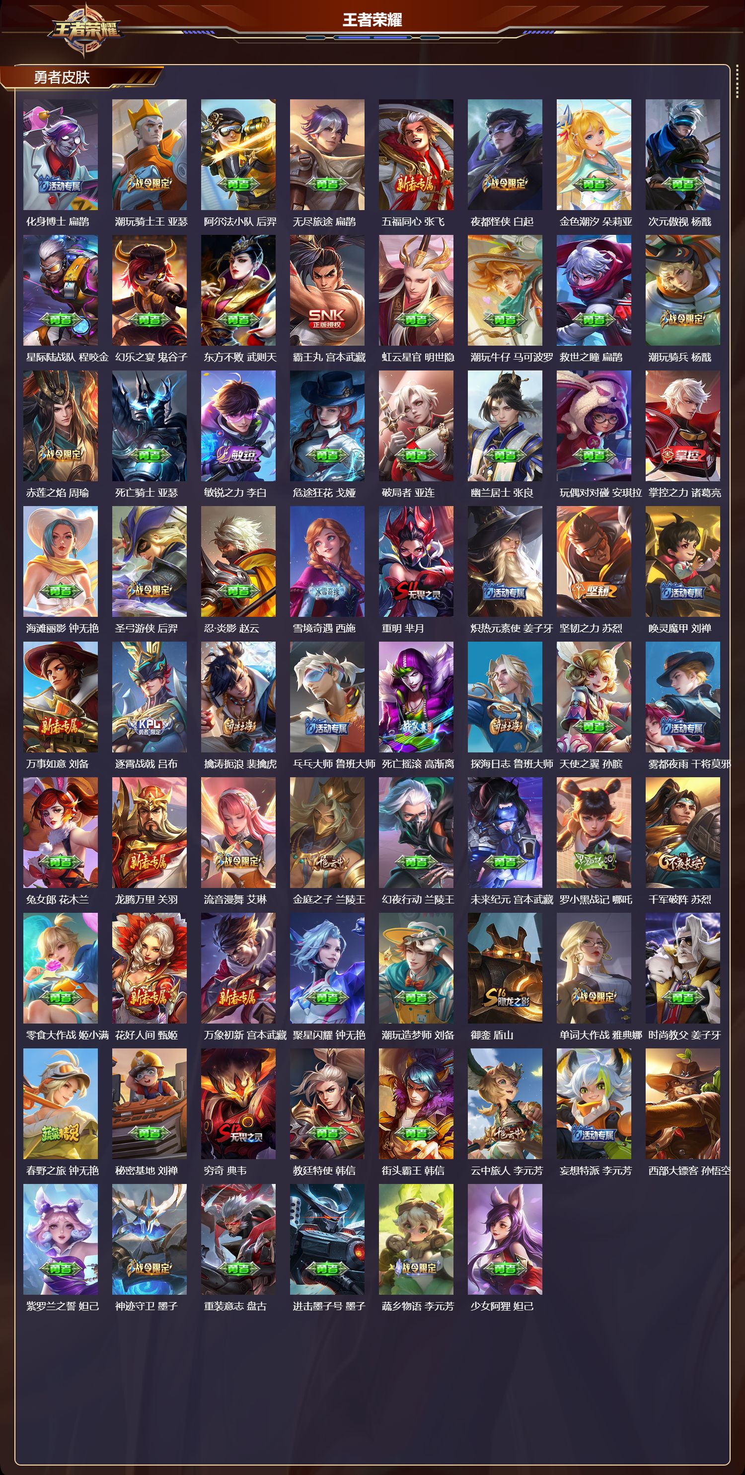 WZCMW480972王者荣耀账号详情图10