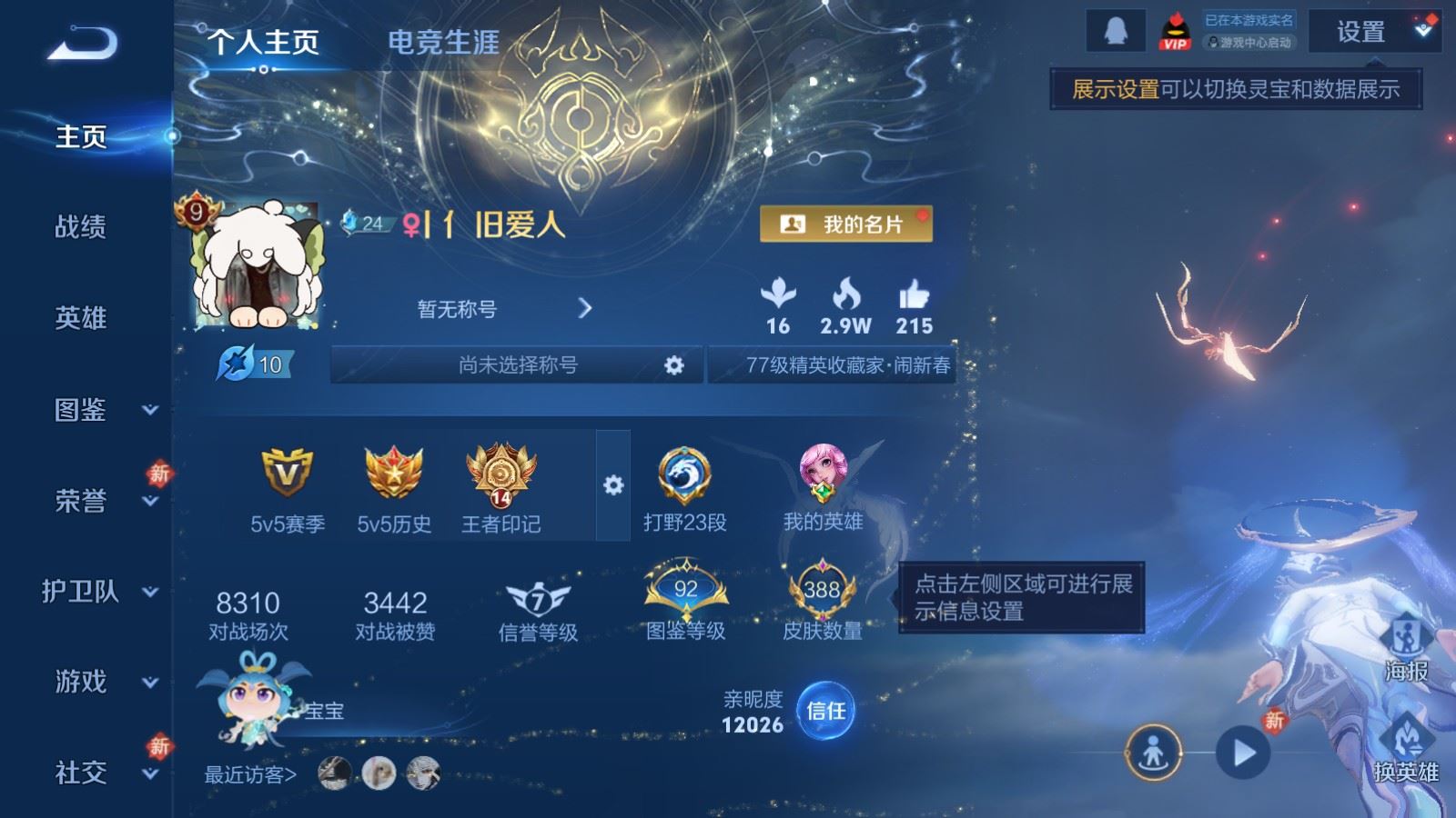 WZCMW487029王者荣耀账号详情图2