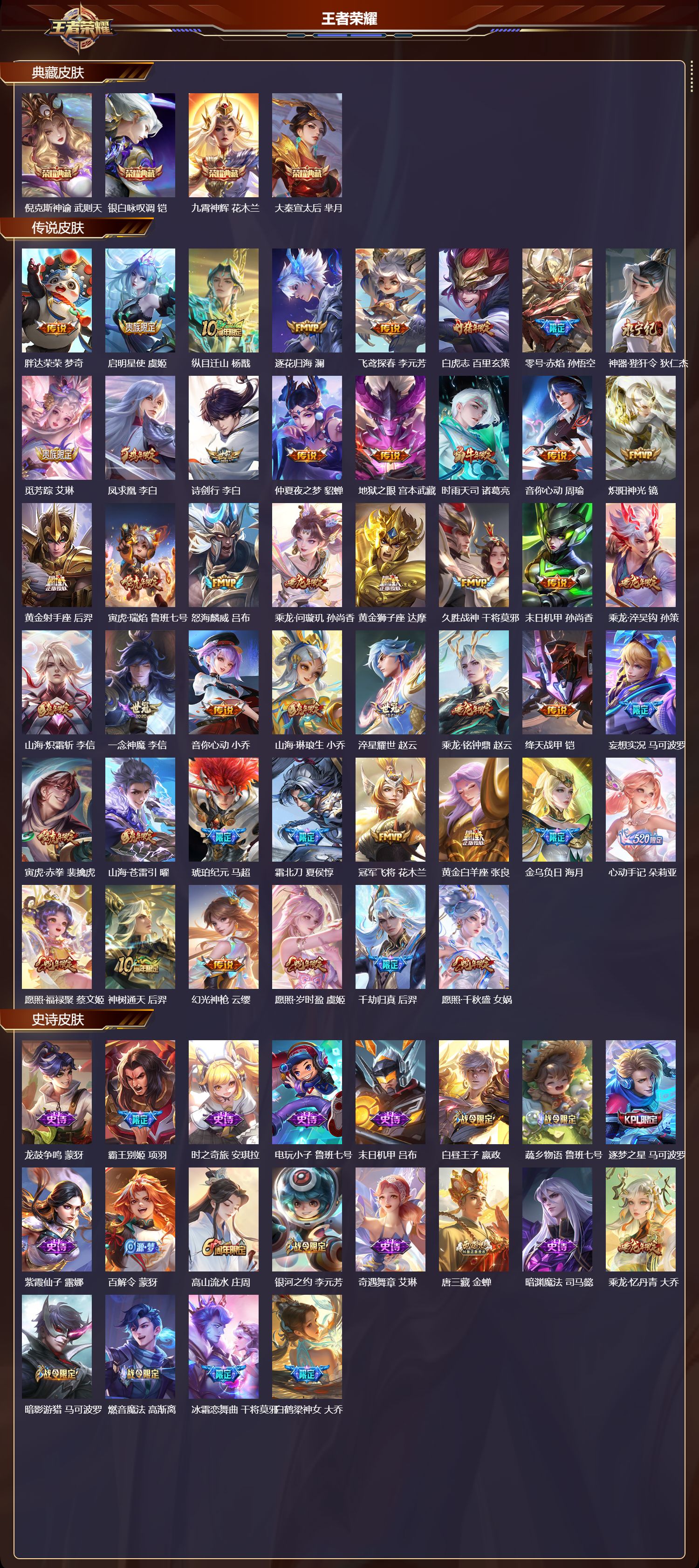 WZCMW480925王者荣耀账号详情图6