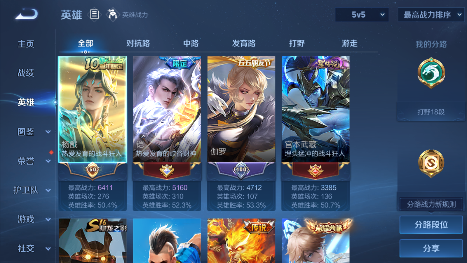 WZCMW487087王者荣耀账号详情图3