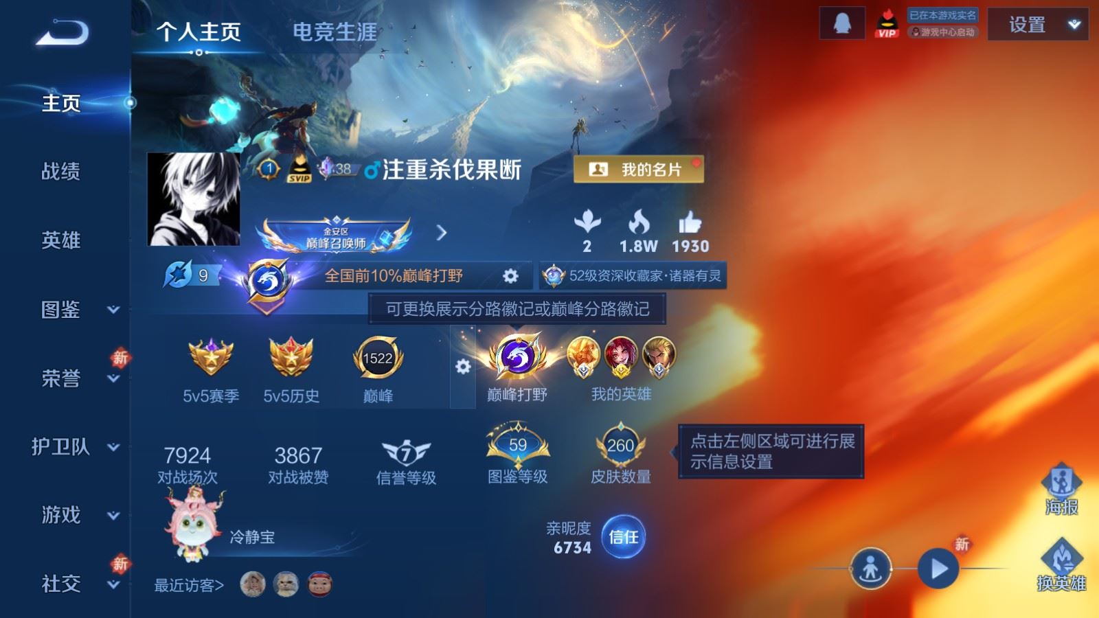 WZCMW490726王者荣耀账号详情图2