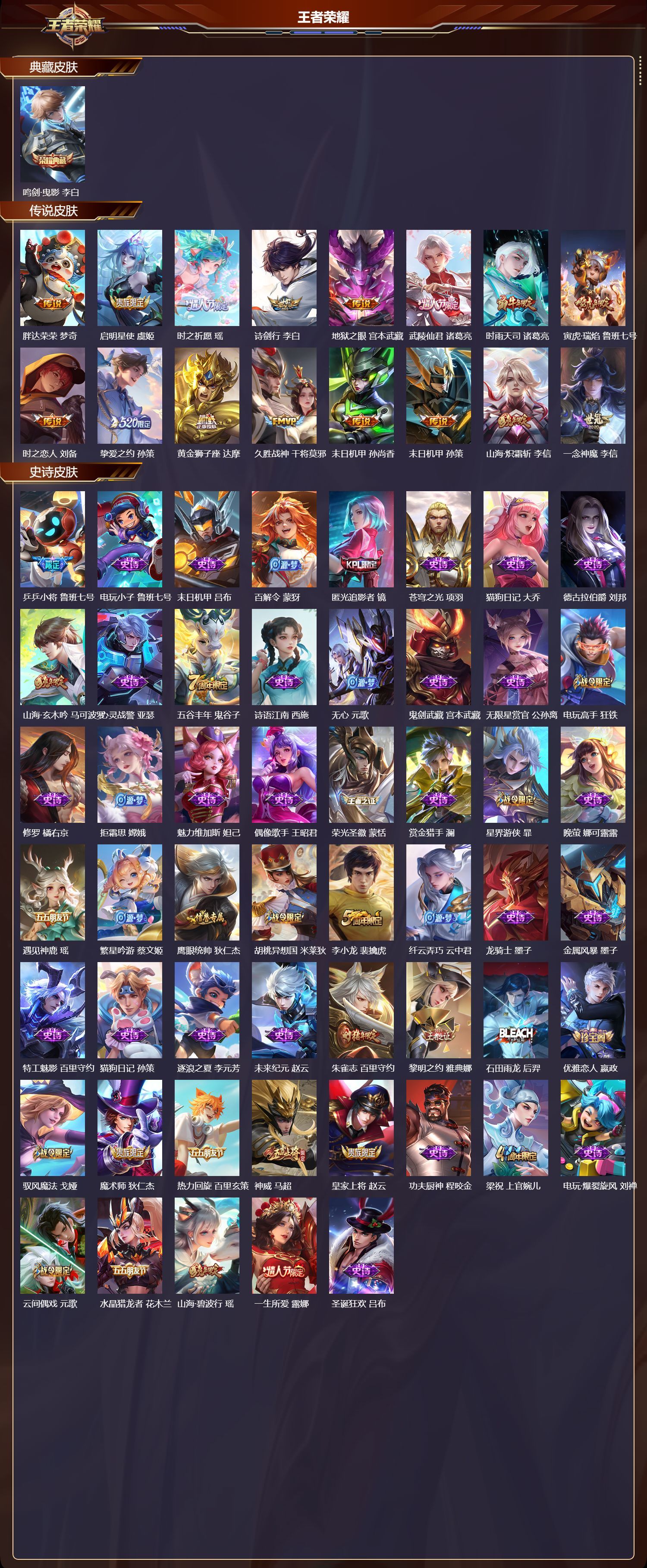 WZQM486526王者荣耀账号详情图3 WZQM486526王者荣耀账号详情图3