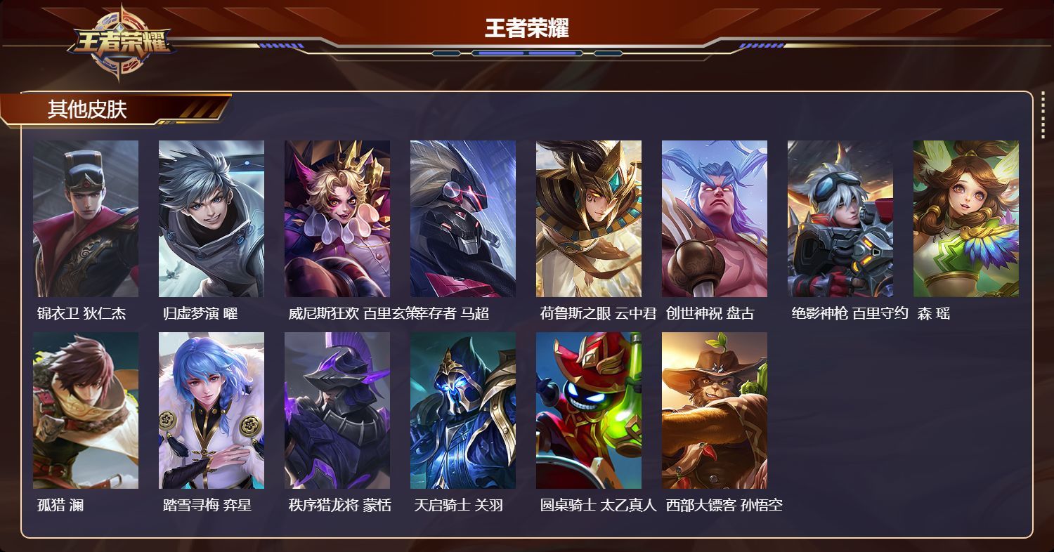 WZQM486526王者荣耀账号详情图6 WZQM486526王者荣耀账号详情图6