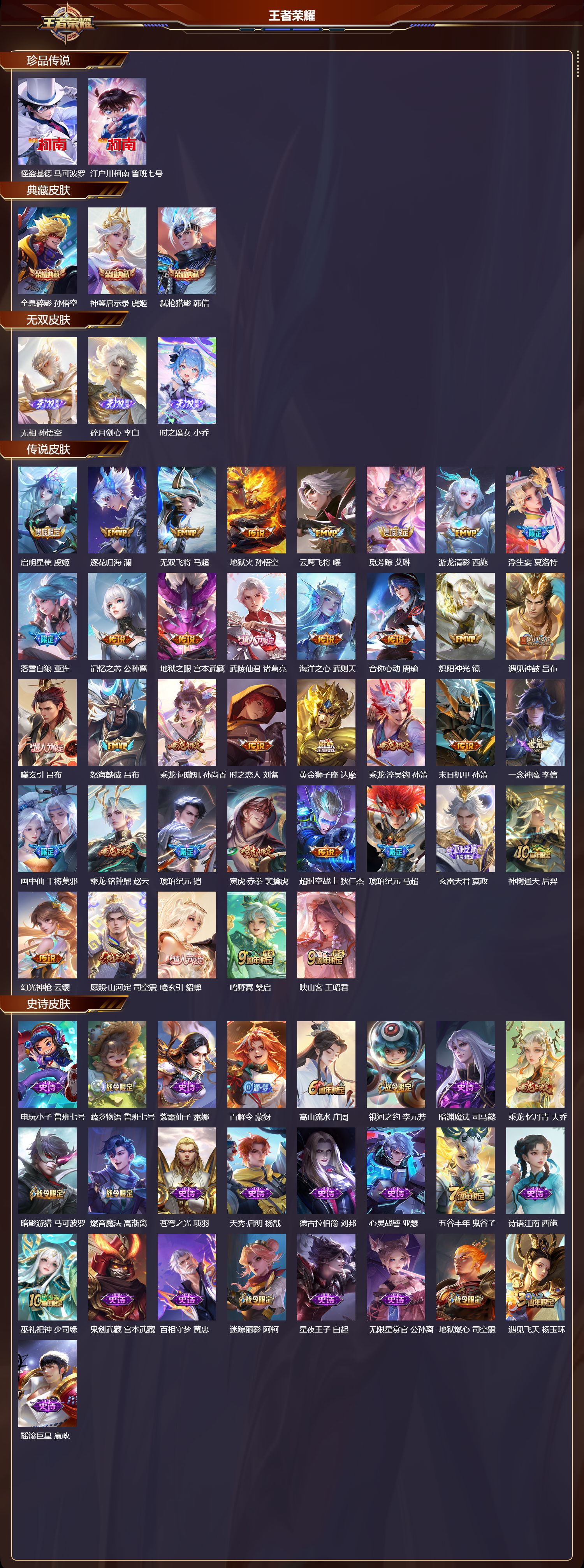 WZCMW484324王者荣耀账号详情图8