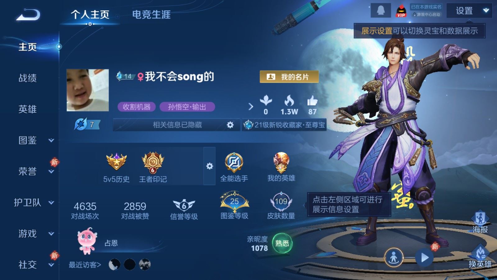 WZCMW490764王者荣耀账号详情图2