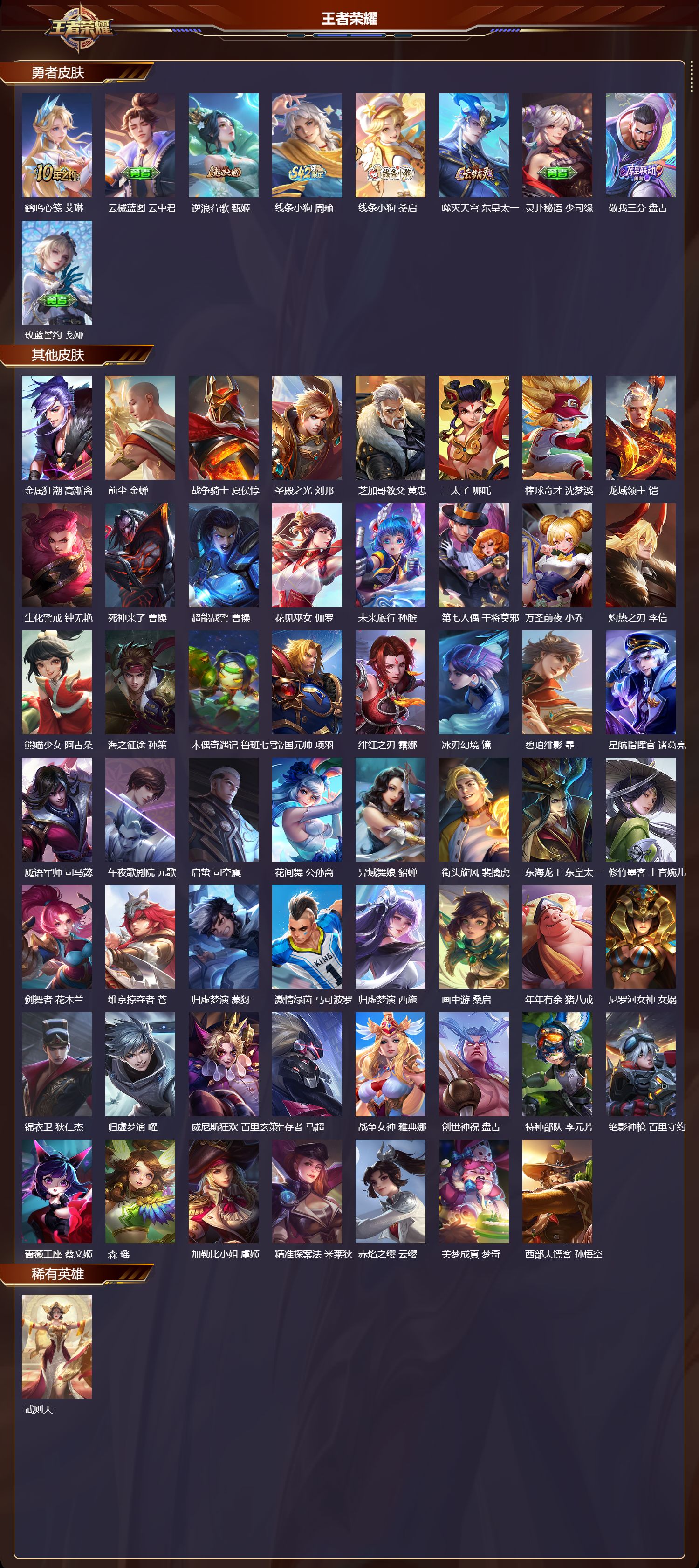 WZCMW484206王者荣耀账号详情图9