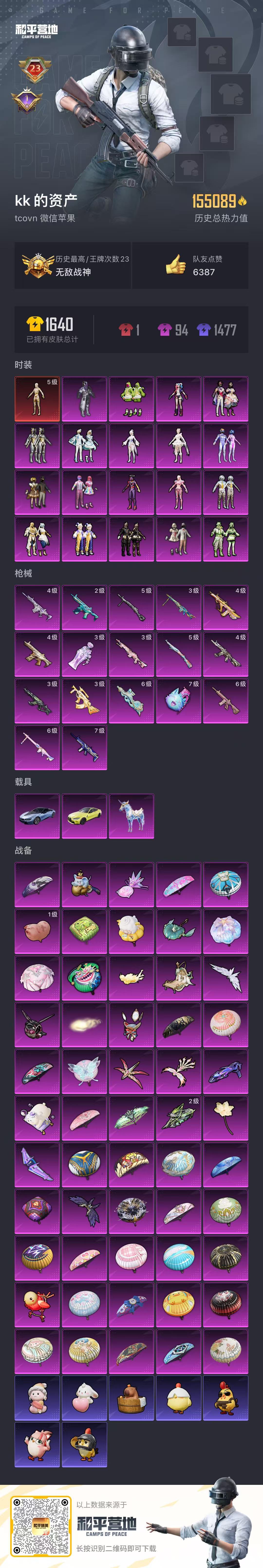 HPCMW443639和平精英账号详情图3