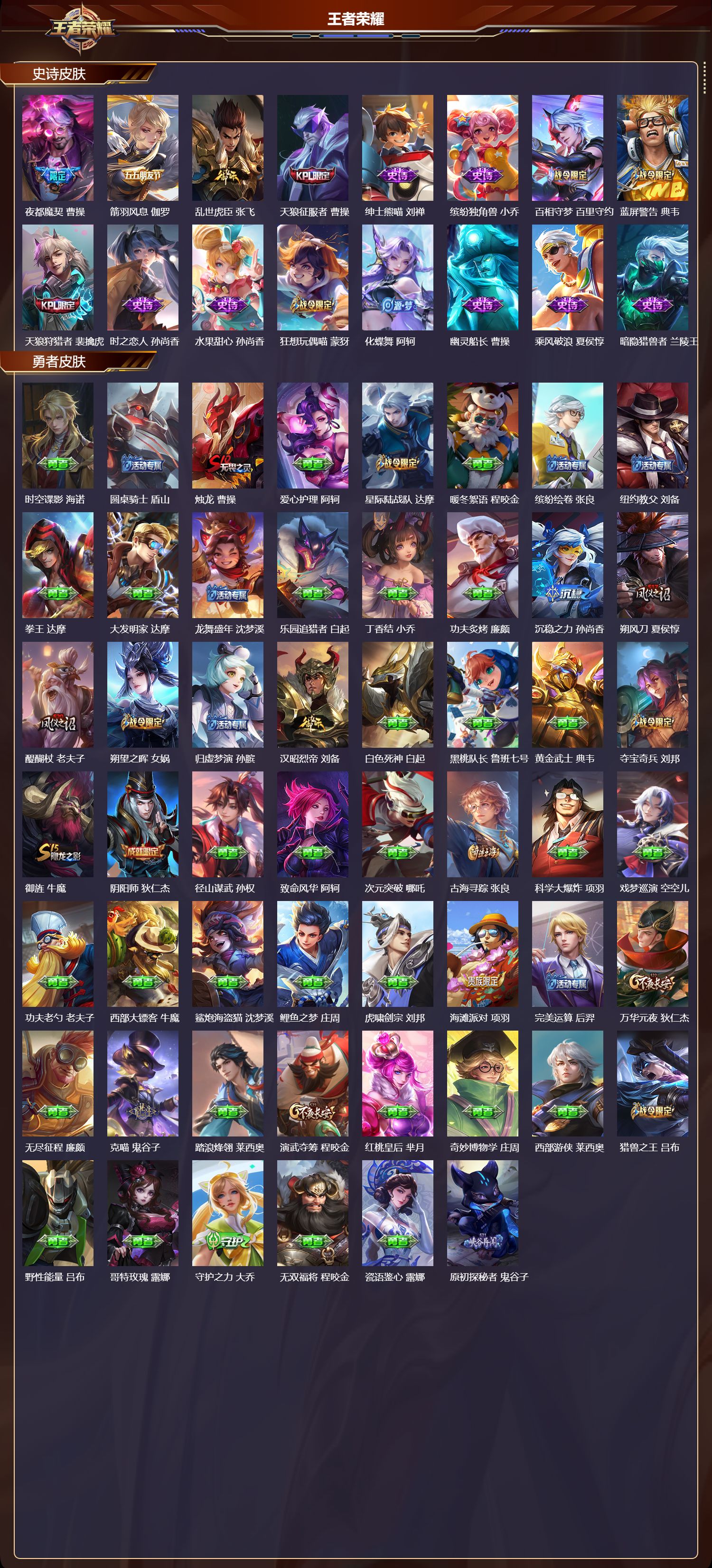 WZQM486523王者荣耀账号详情图5