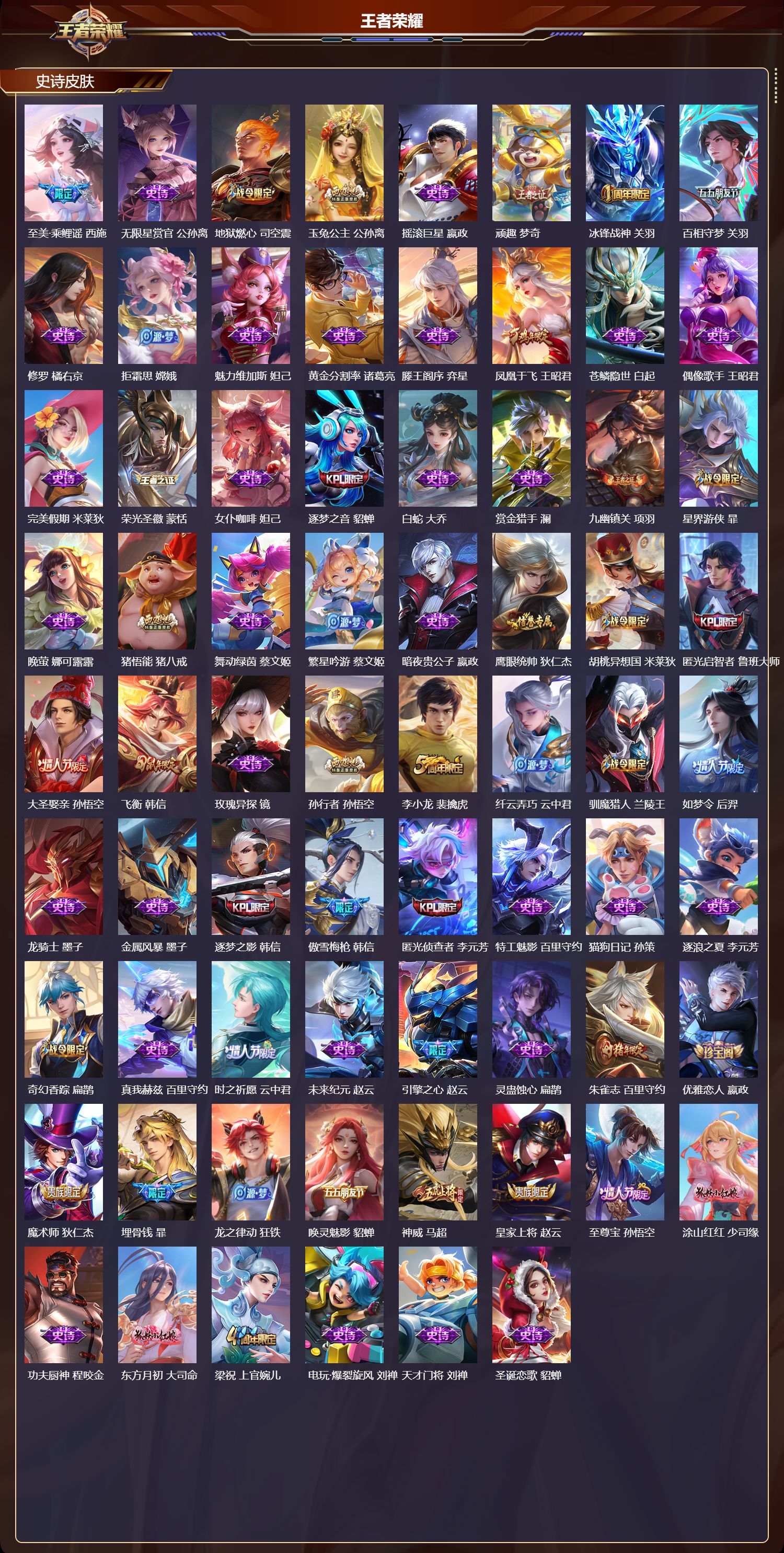 WZCMW483570王者荣耀账号详情图4