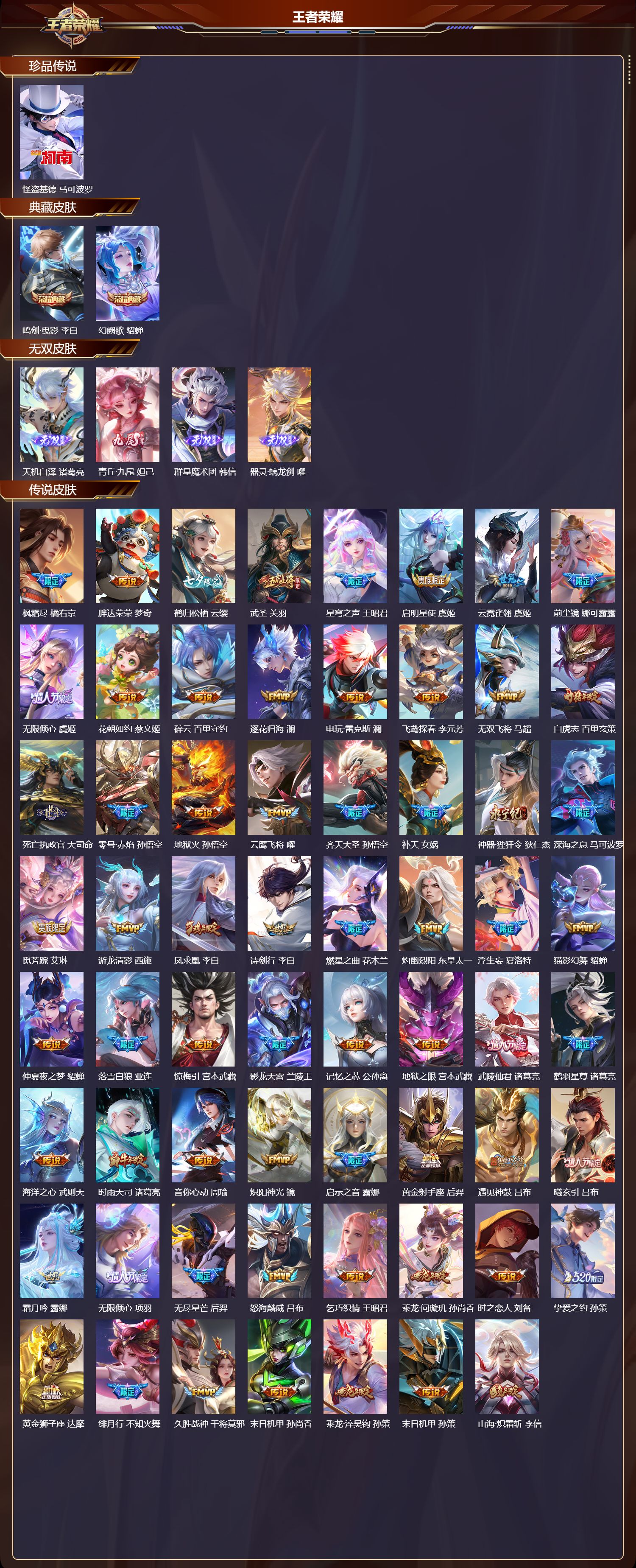 WZCMW483570王者荣耀账号详情图2