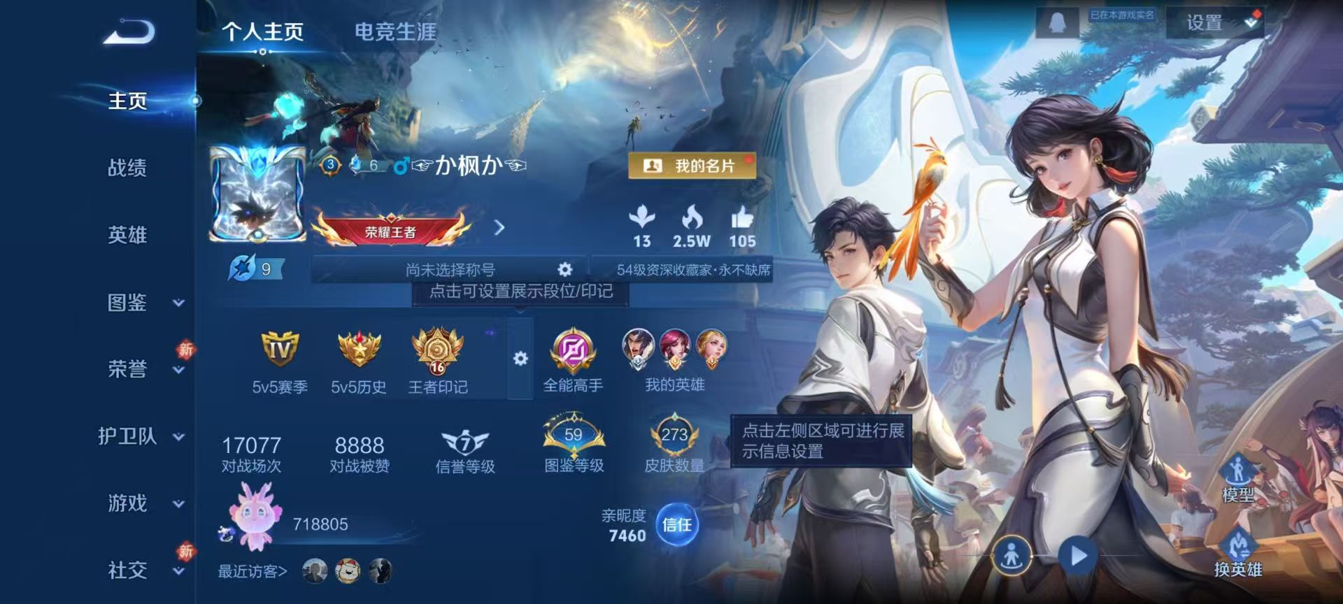 WZCMW484206王者荣耀账号详情图2