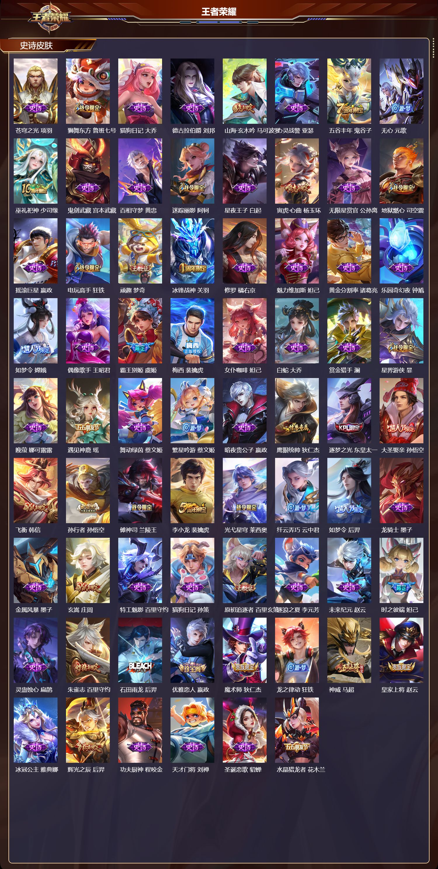 WZCMW484286王者荣耀账号详情图7