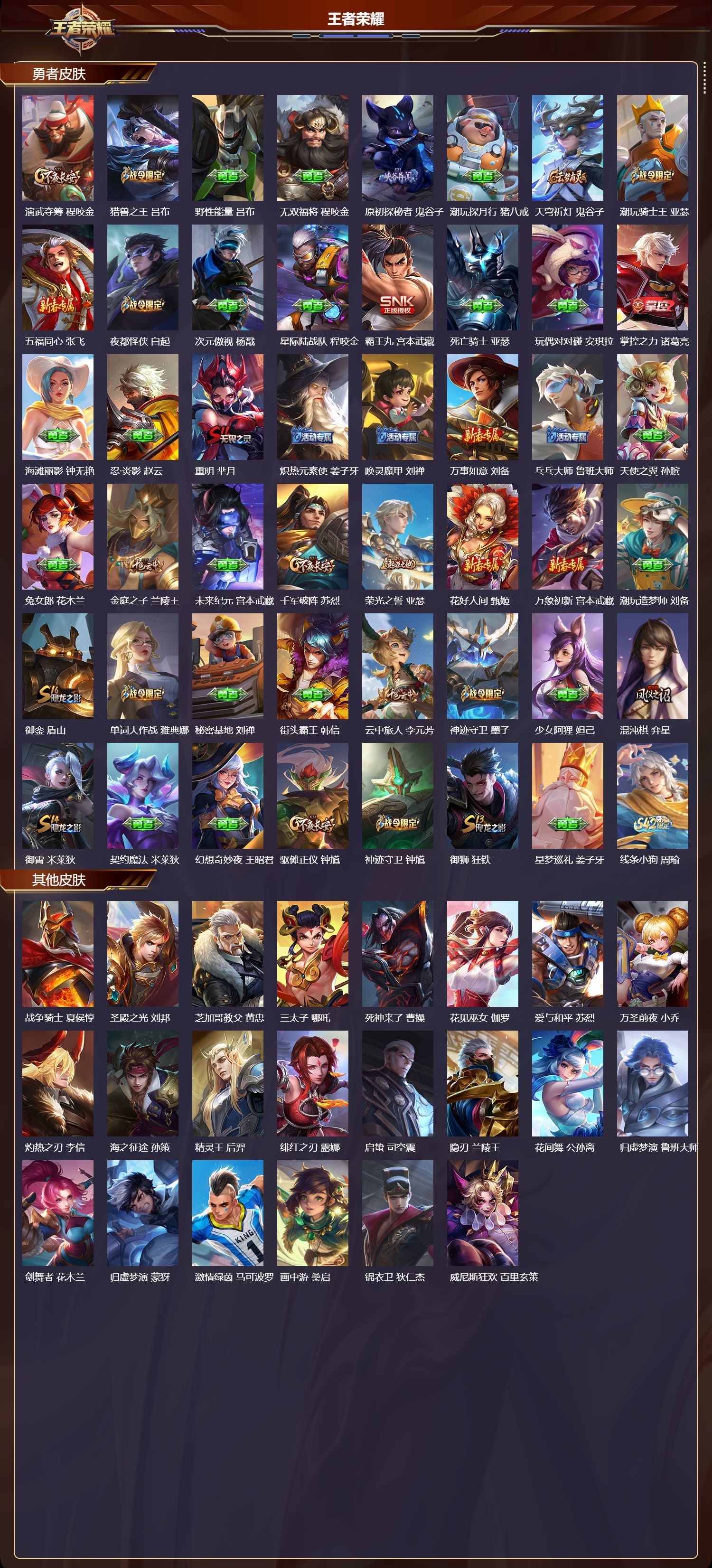 WZQM486536王者荣耀账号详情图4 WZQM486536王者荣耀账号详情图4