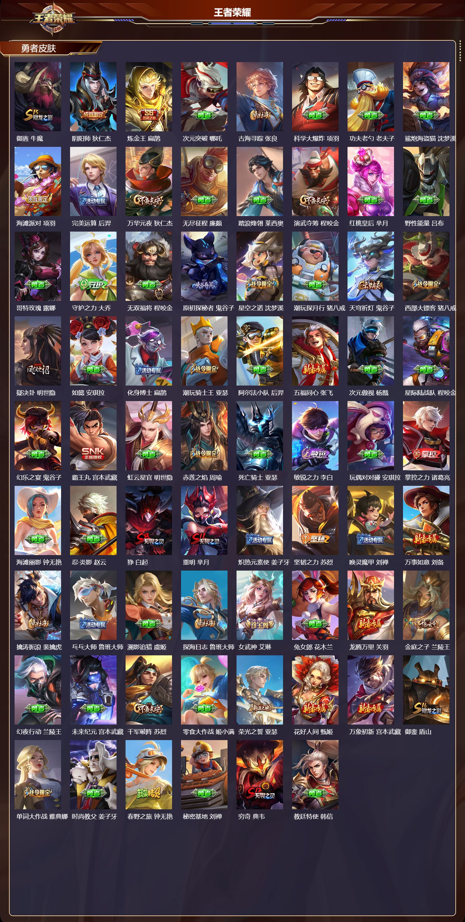 WZCMW484328王者荣耀账号详情图9