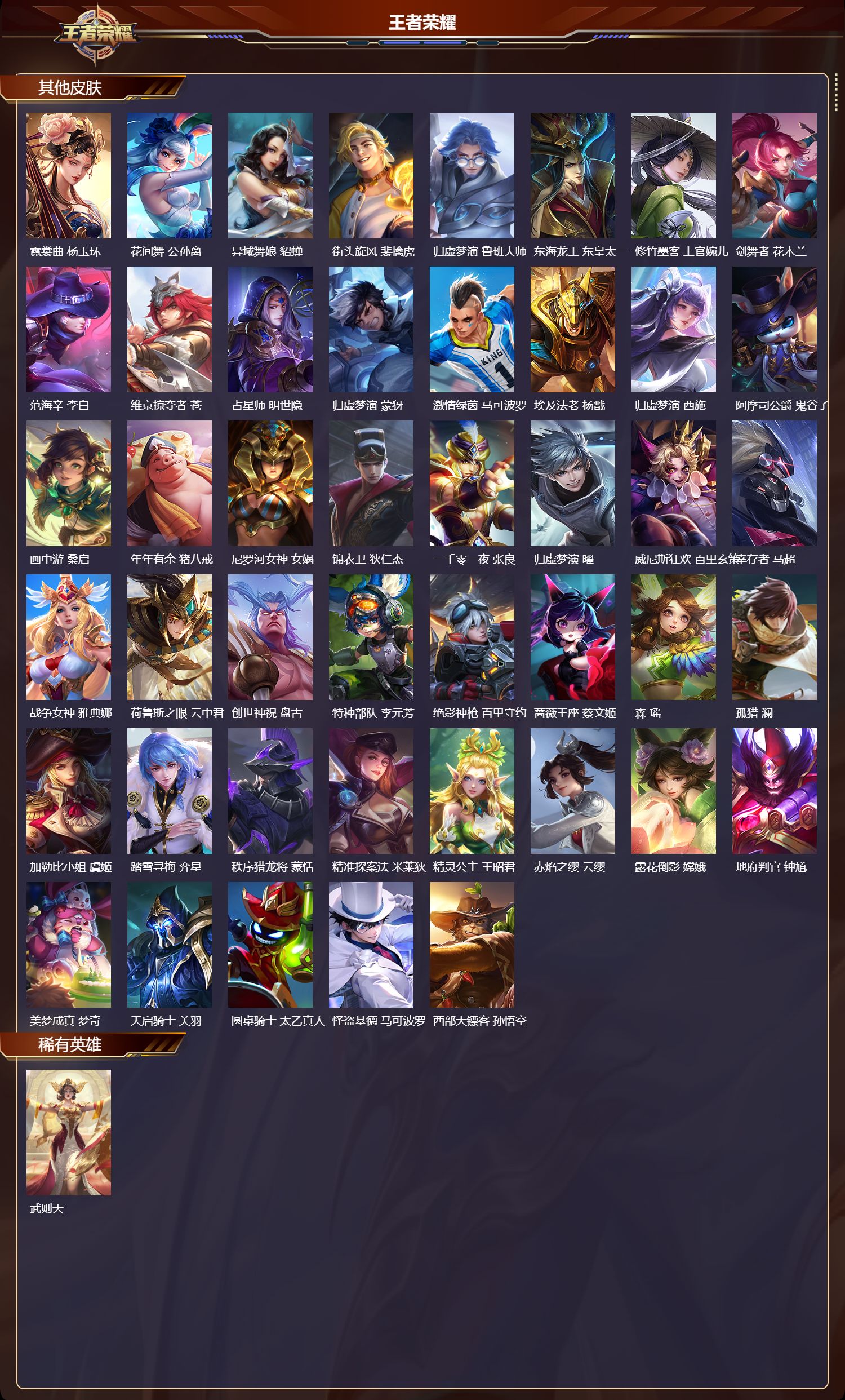 WZCMW483570王者荣耀账号详情图9