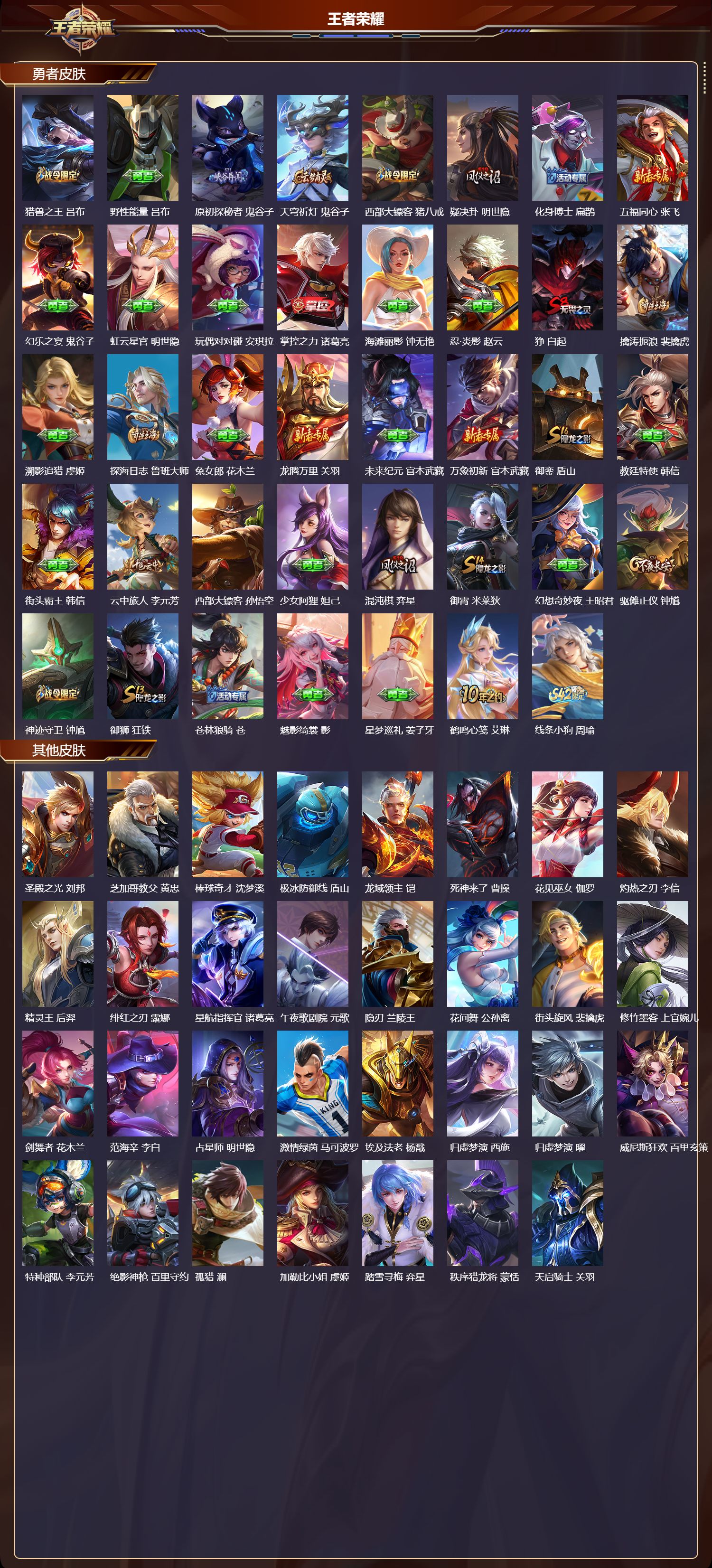 WZQM486524王者荣耀账号详情图4