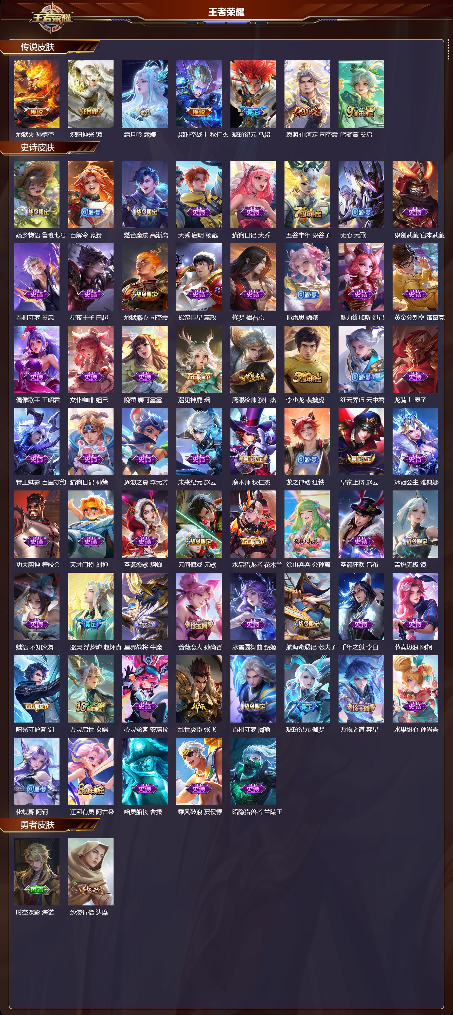 WZCMW484331王者荣耀账号详情图8