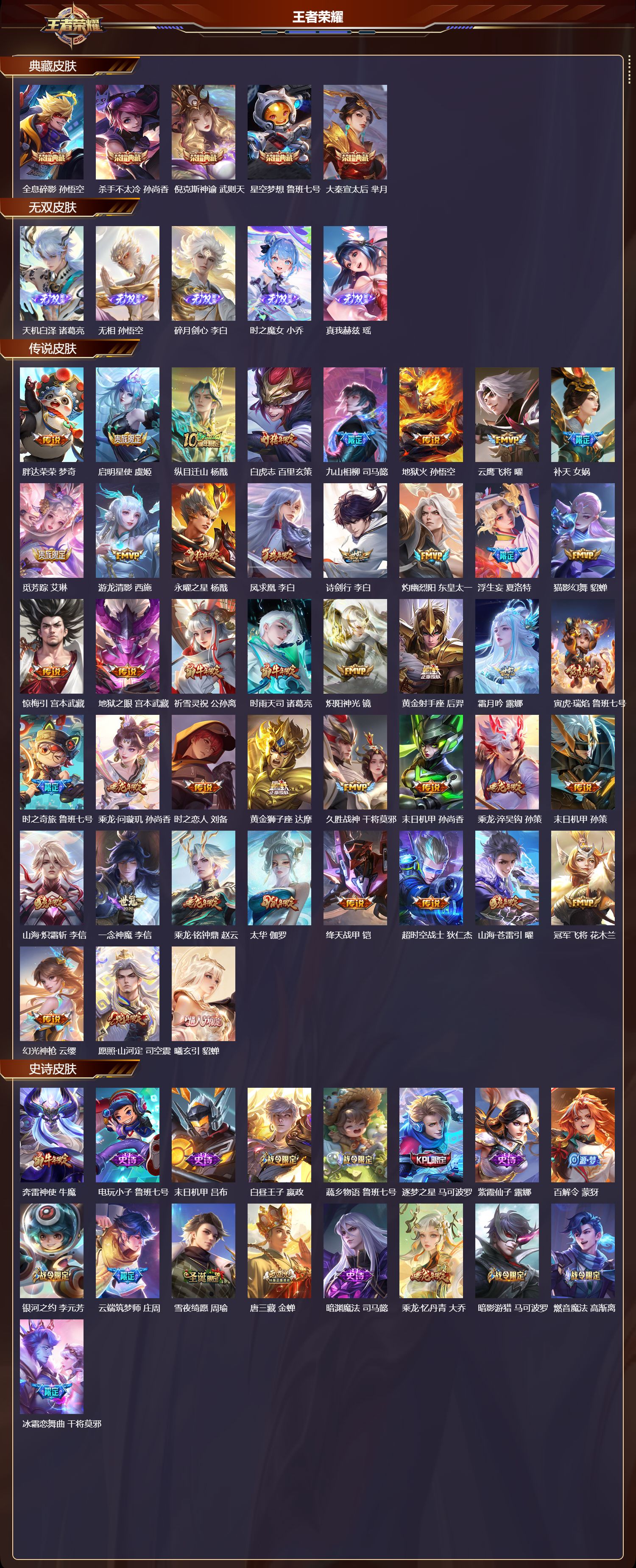 WZCMW484286王者荣耀账号详情图6