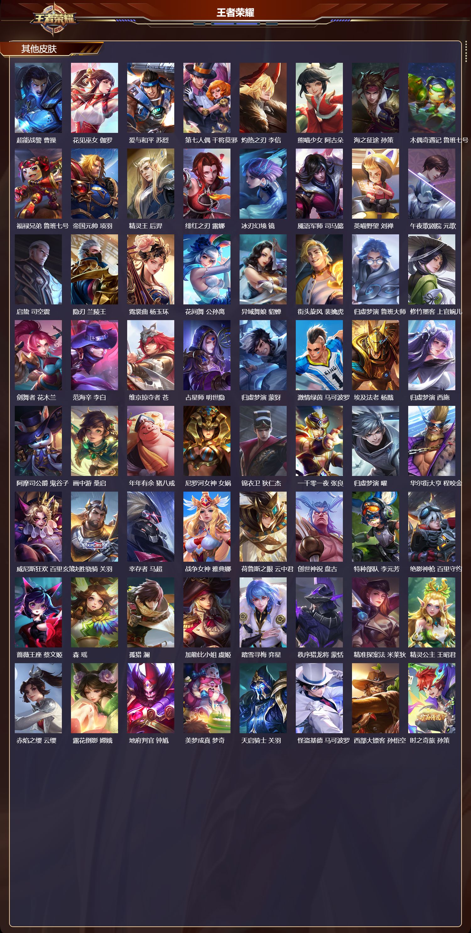 WZCMW484137王者荣耀账号详情图10