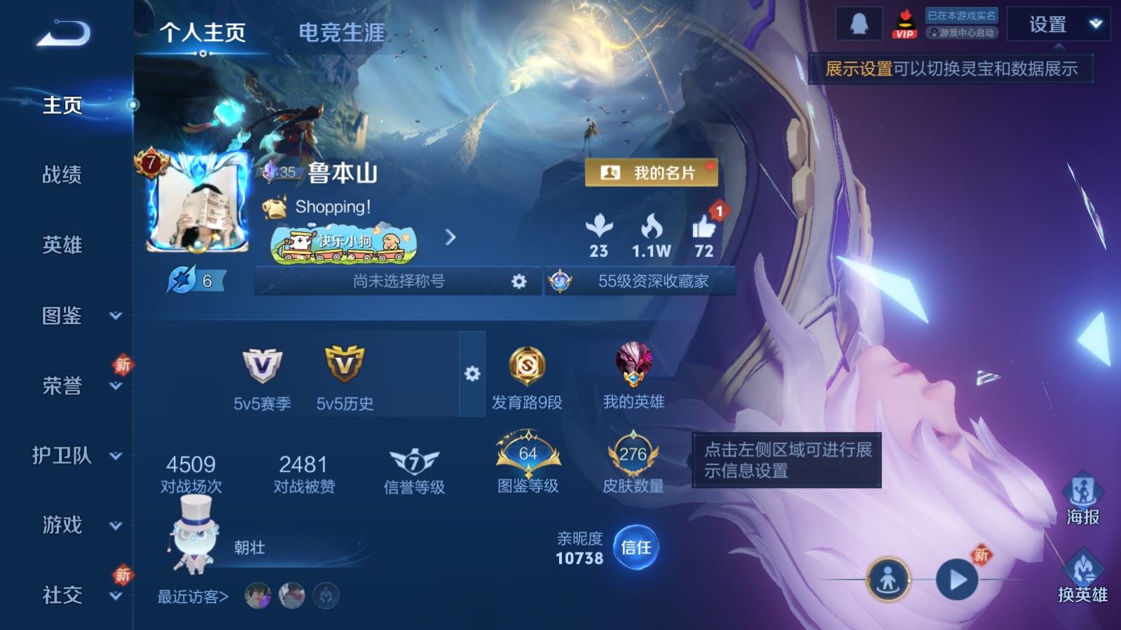 WZCMW491856王者荣耀账号详情图2