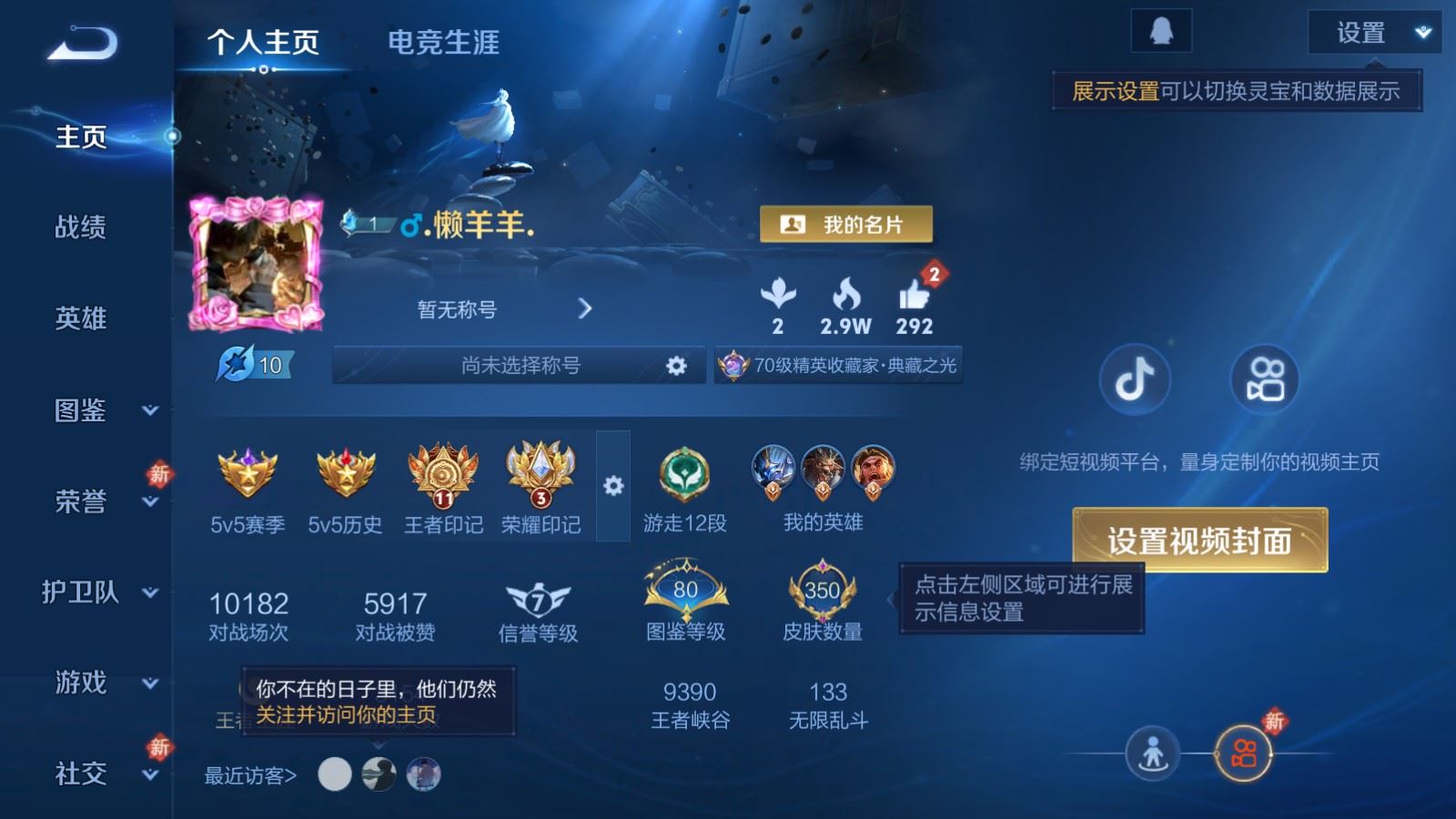 WZCMW491895王者荣耀账号详情图2