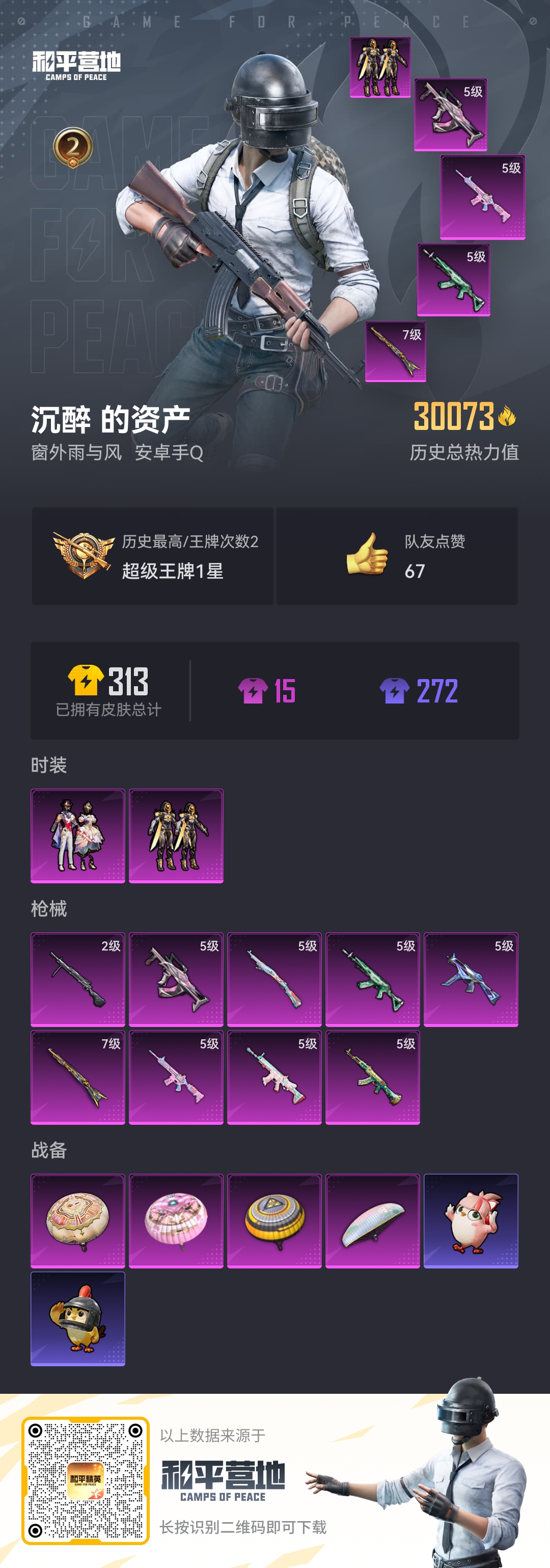 HPCMW448004和平精英账号详情图2