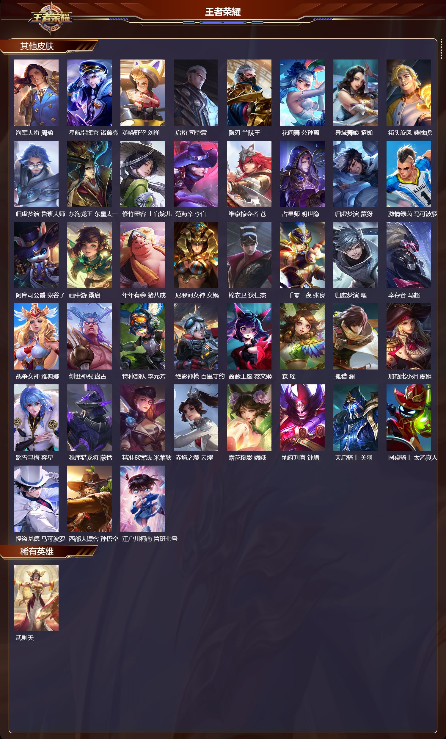 WZCMW486411王者荣耀账号详情图10