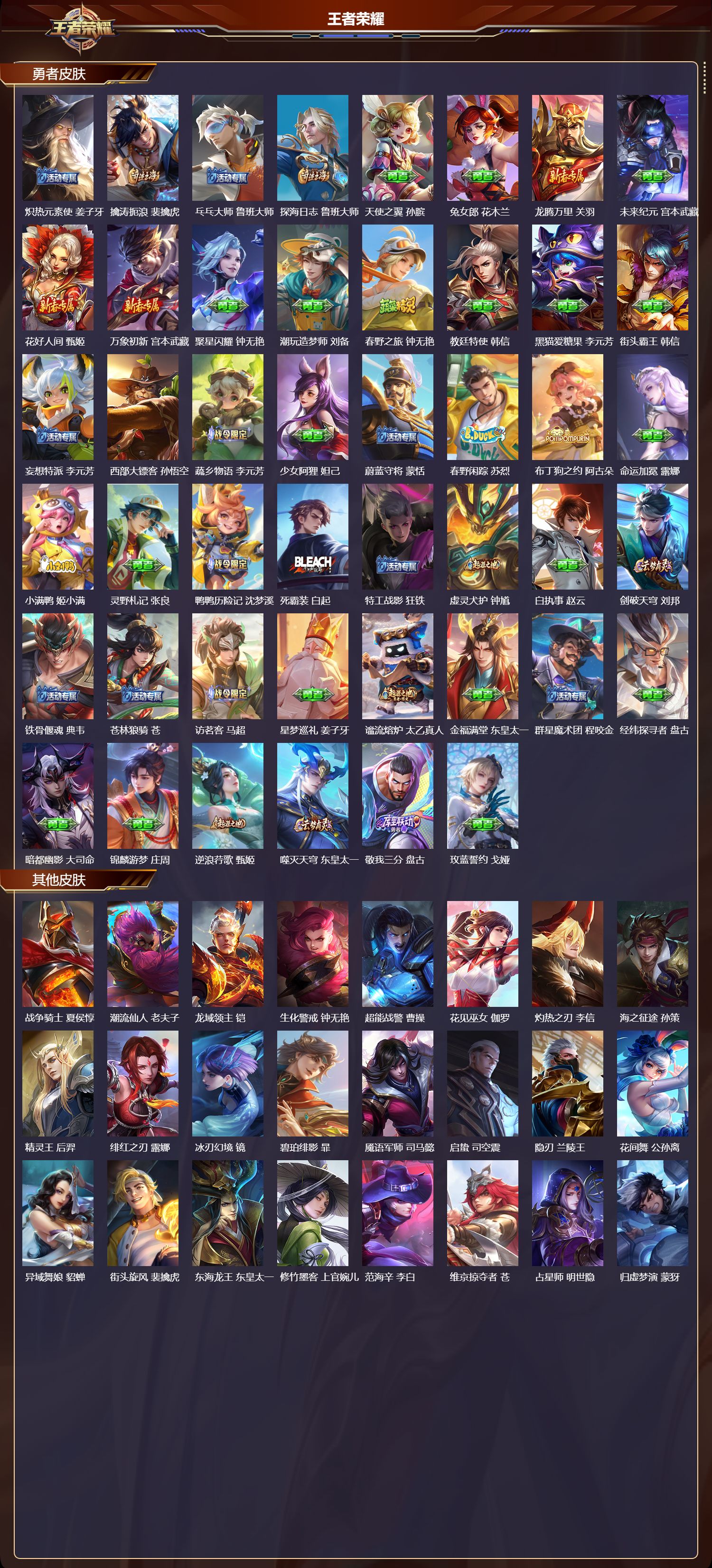 WZQM489215王者荣耀账号详情图4