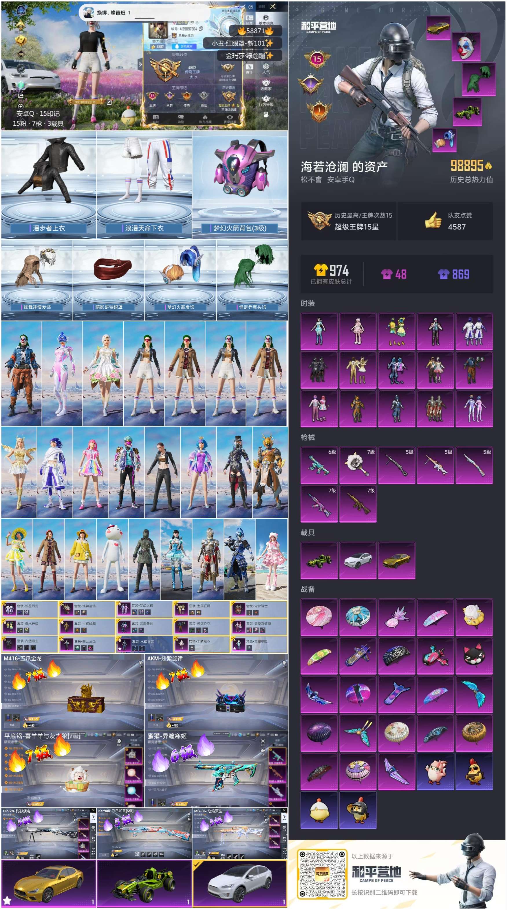 HPCMW445209和平精英账号详情图4