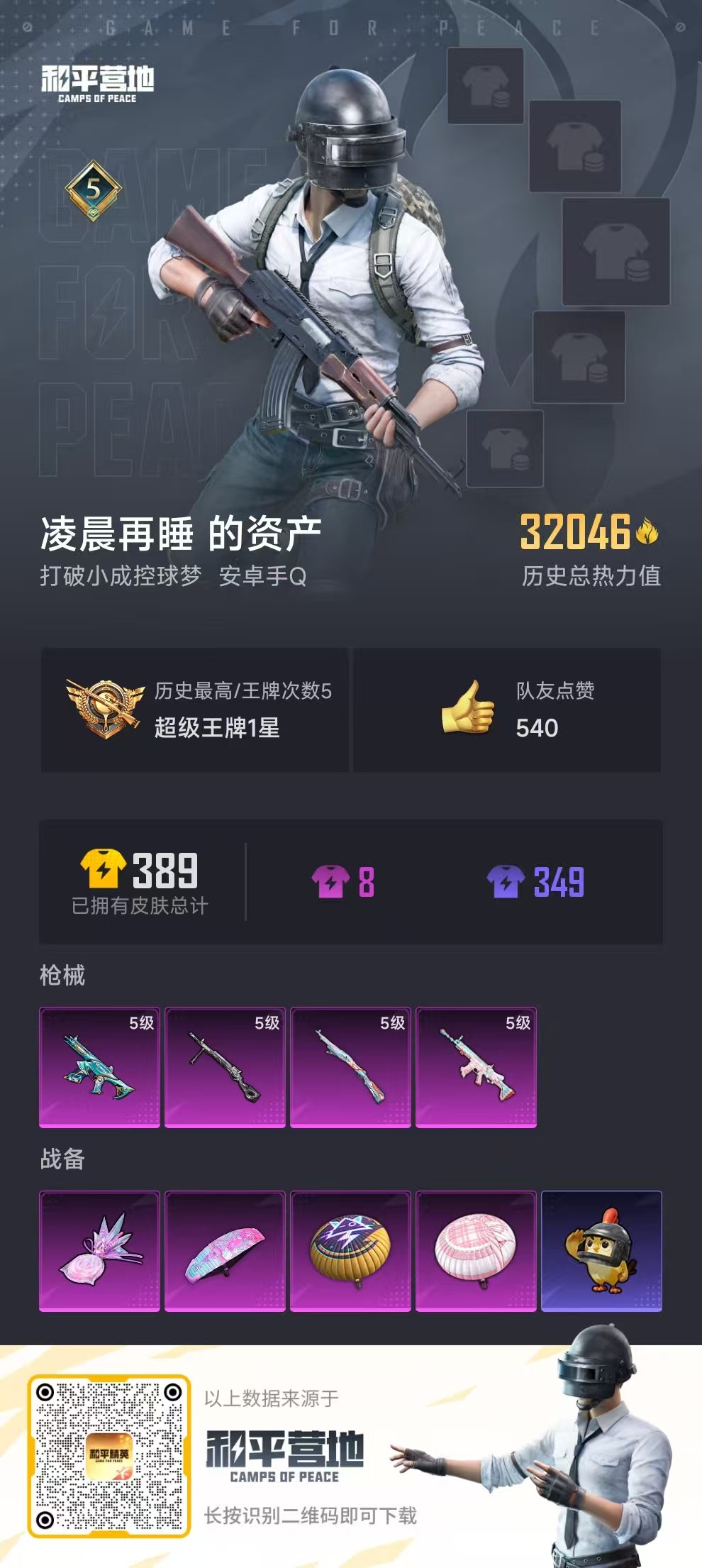 HPCMW445638和平精英账号详情图3