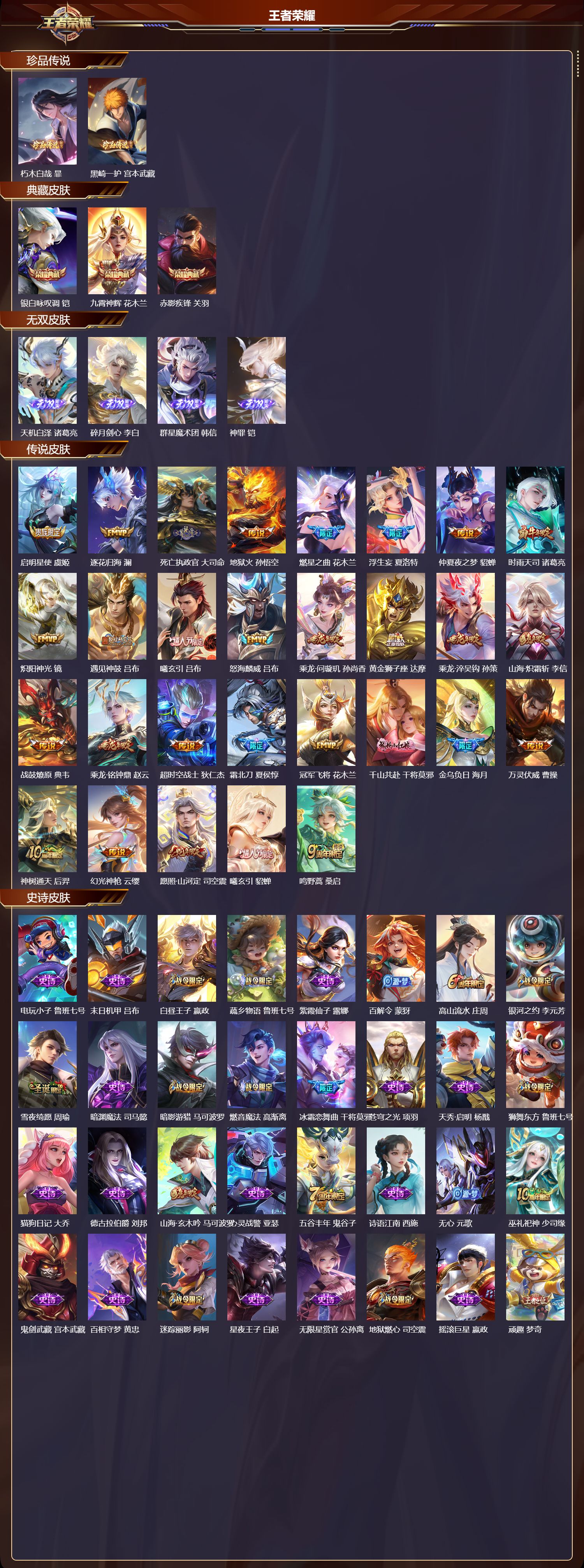 WZCMW486543王者荣耀账号详情图6