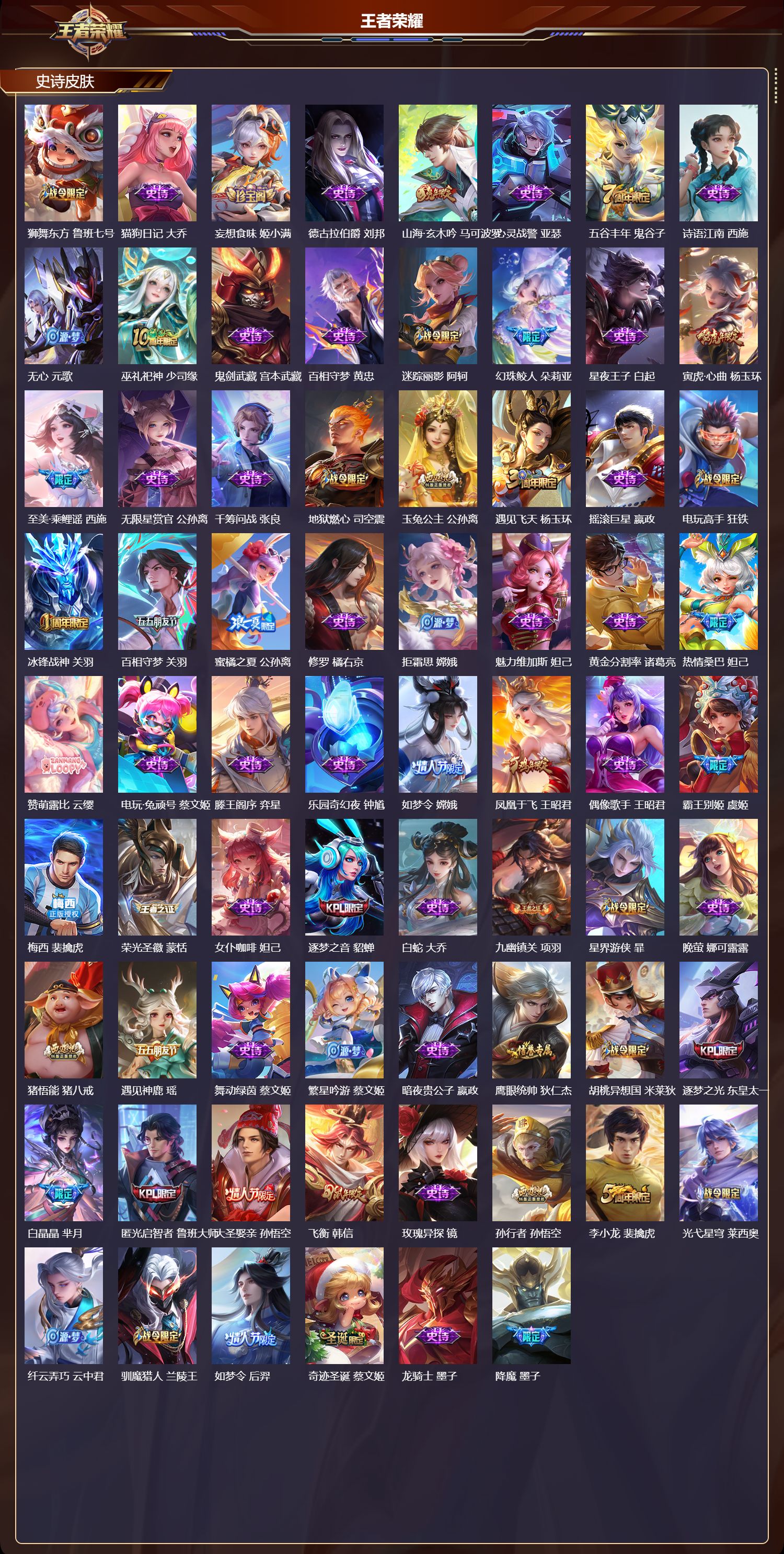 WZCMW486455王者荣耀账号详情图8