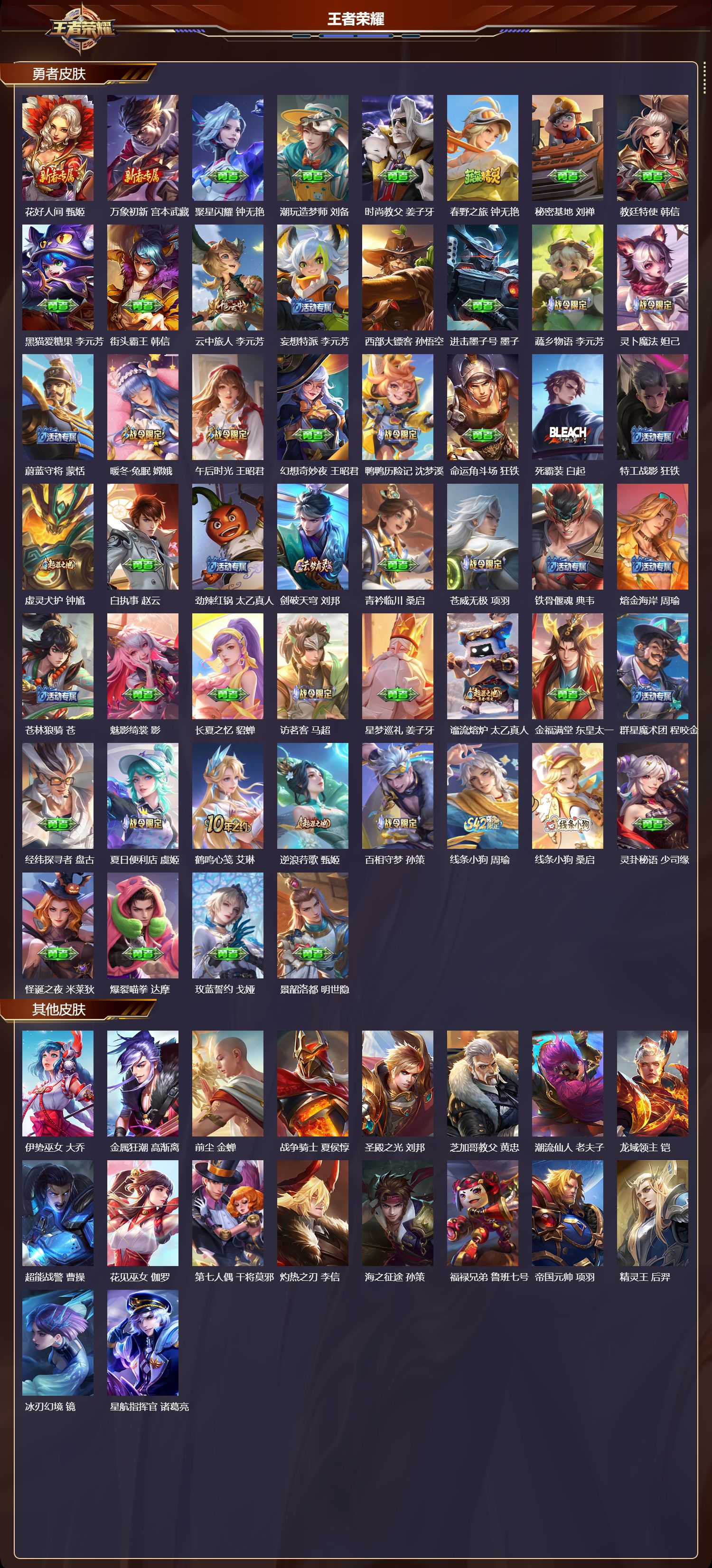 WZQM489220王者荣耀账号详情图6