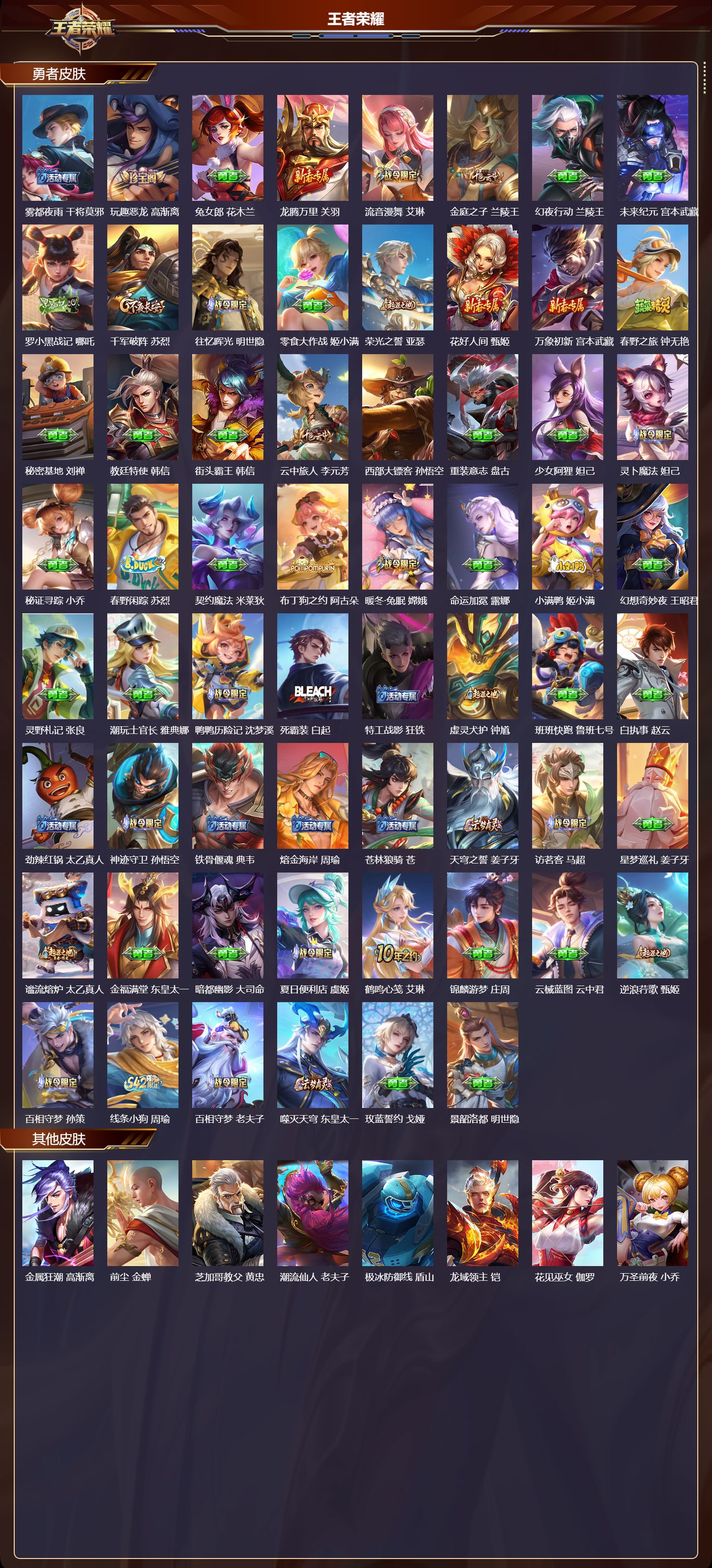 WZQM489231王者荣耀账号详情图5