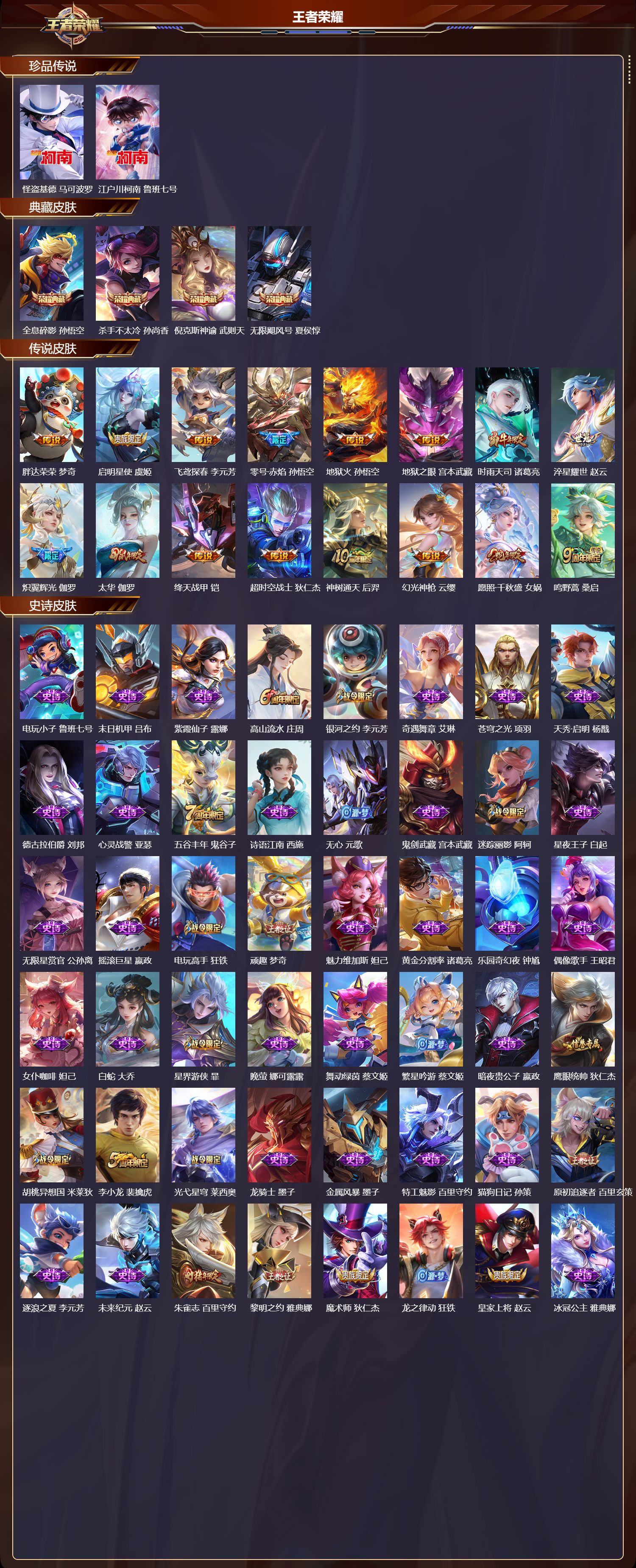 WZCMW486411王者荣耀账号详情图6