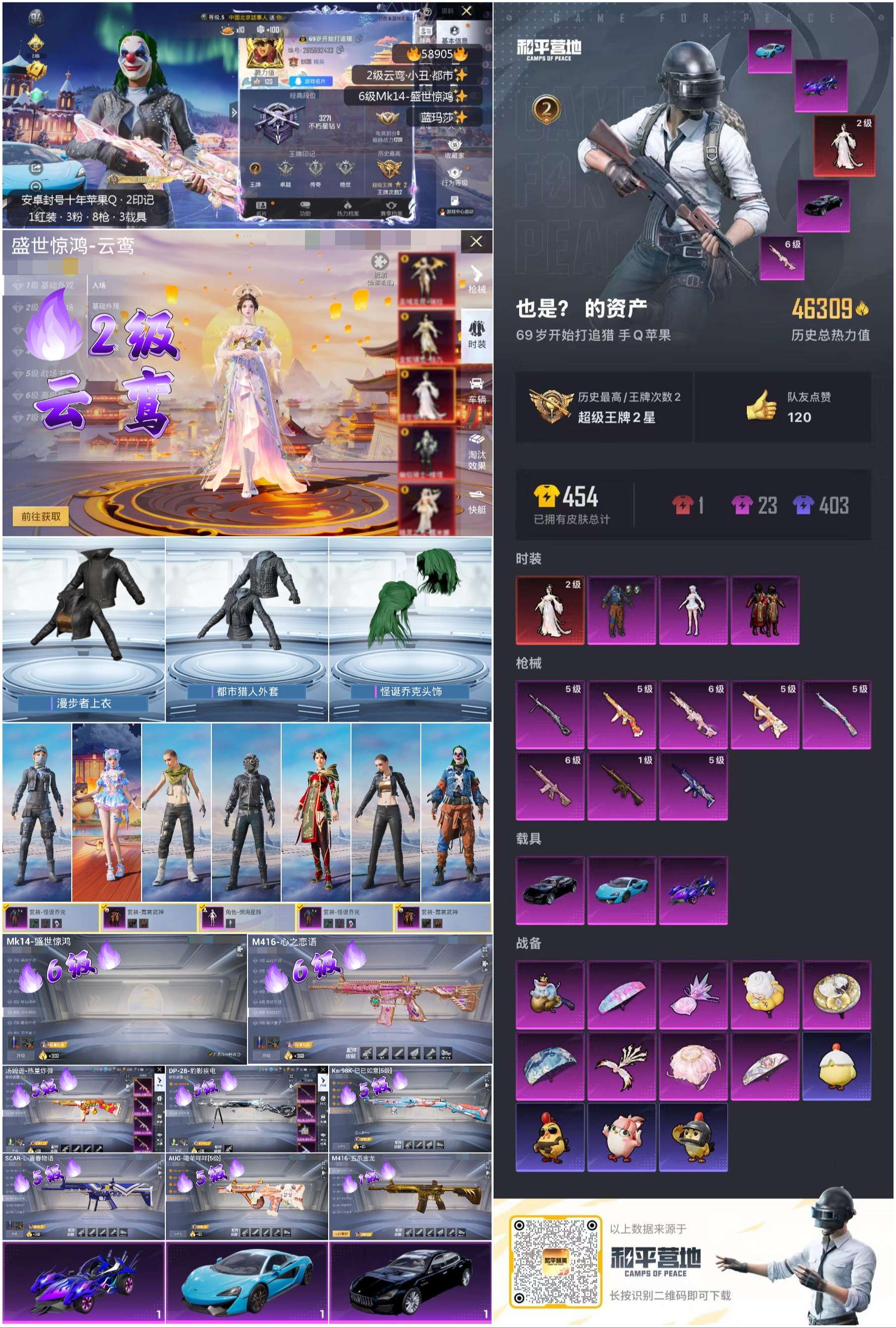 HPCMW445494和平精英账号详情图4