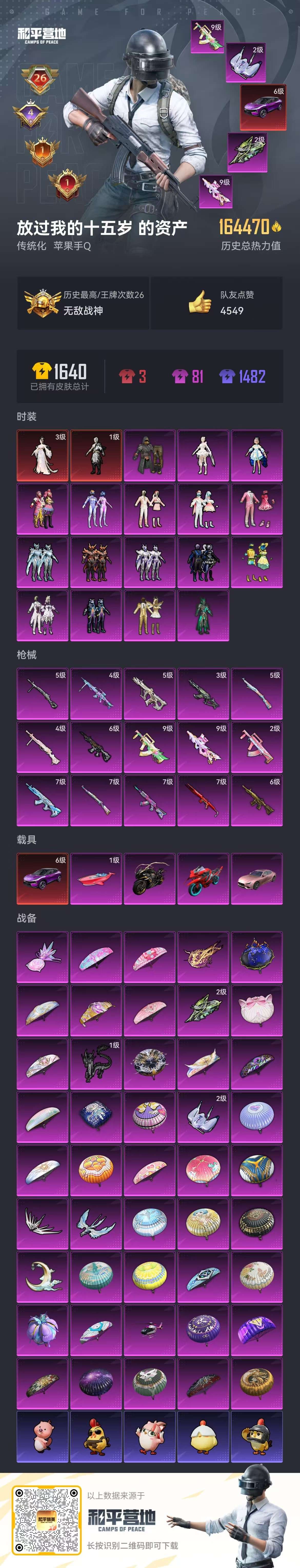 HPCMW445304和平精英账号详情图3