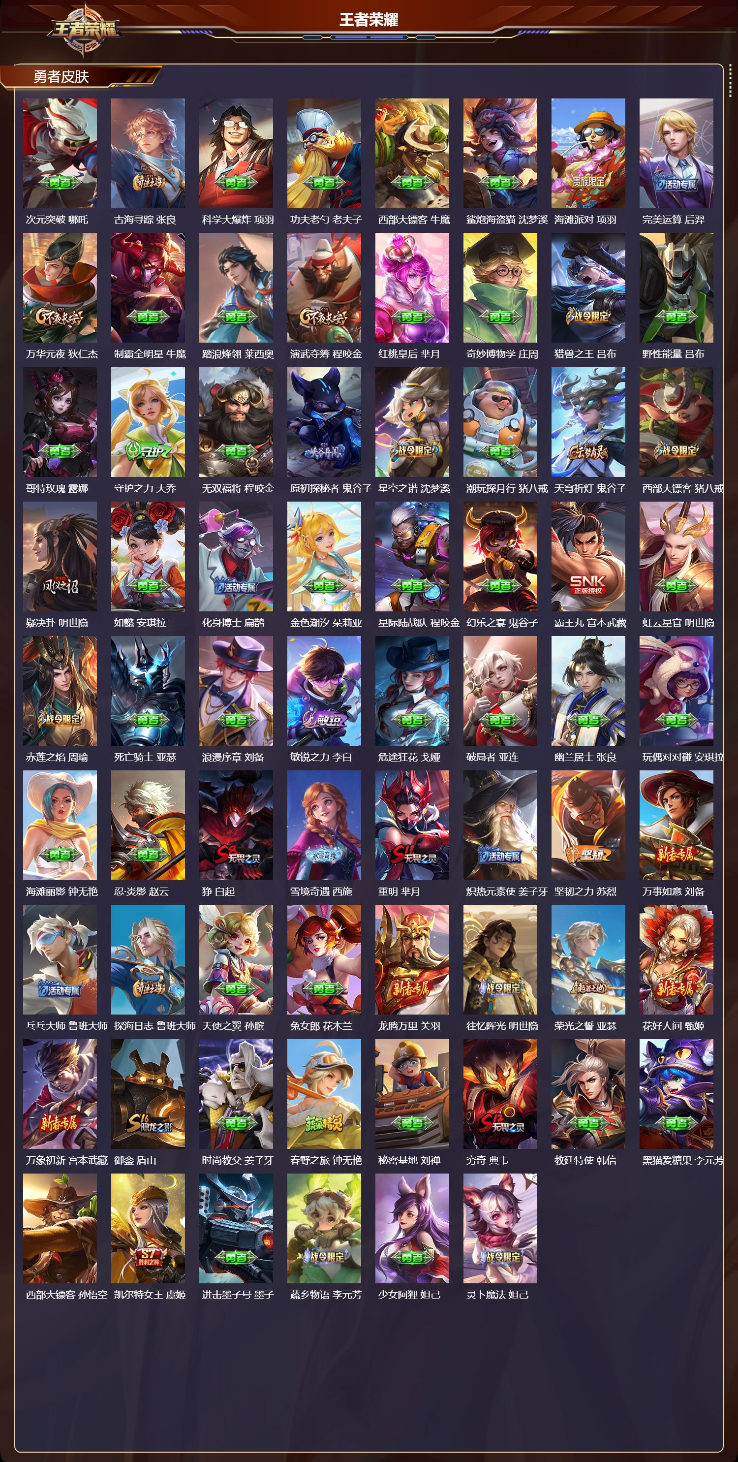 WZCMW486588王者荣耀账号详情图8